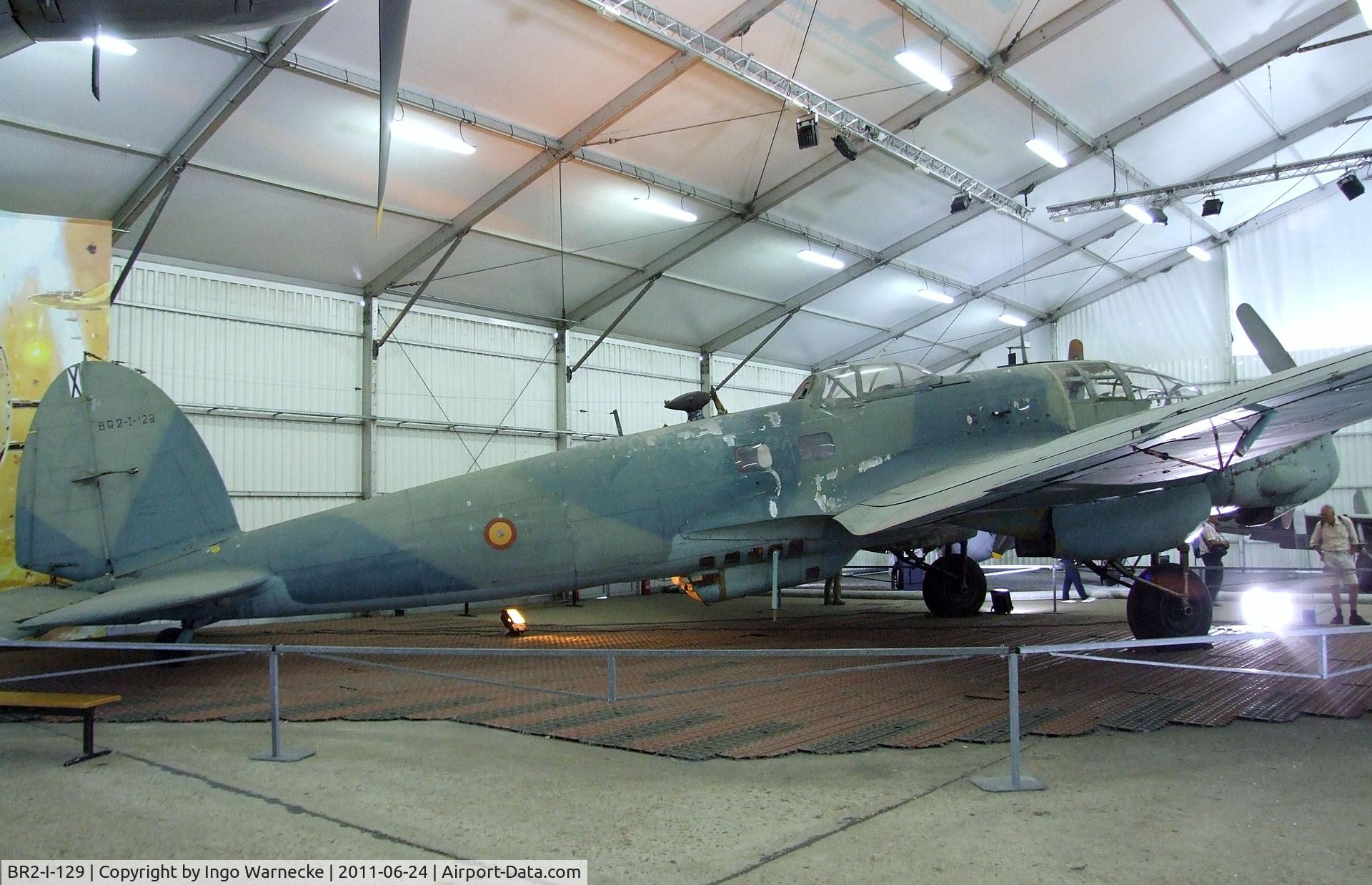 BR2-I-129, CASA 2-111D C/N 123, CASA 2.111D (license produced Heinkel He 111 with Rolls-Royce engines) at the Musee de l'Air, Paris/Le Bourget