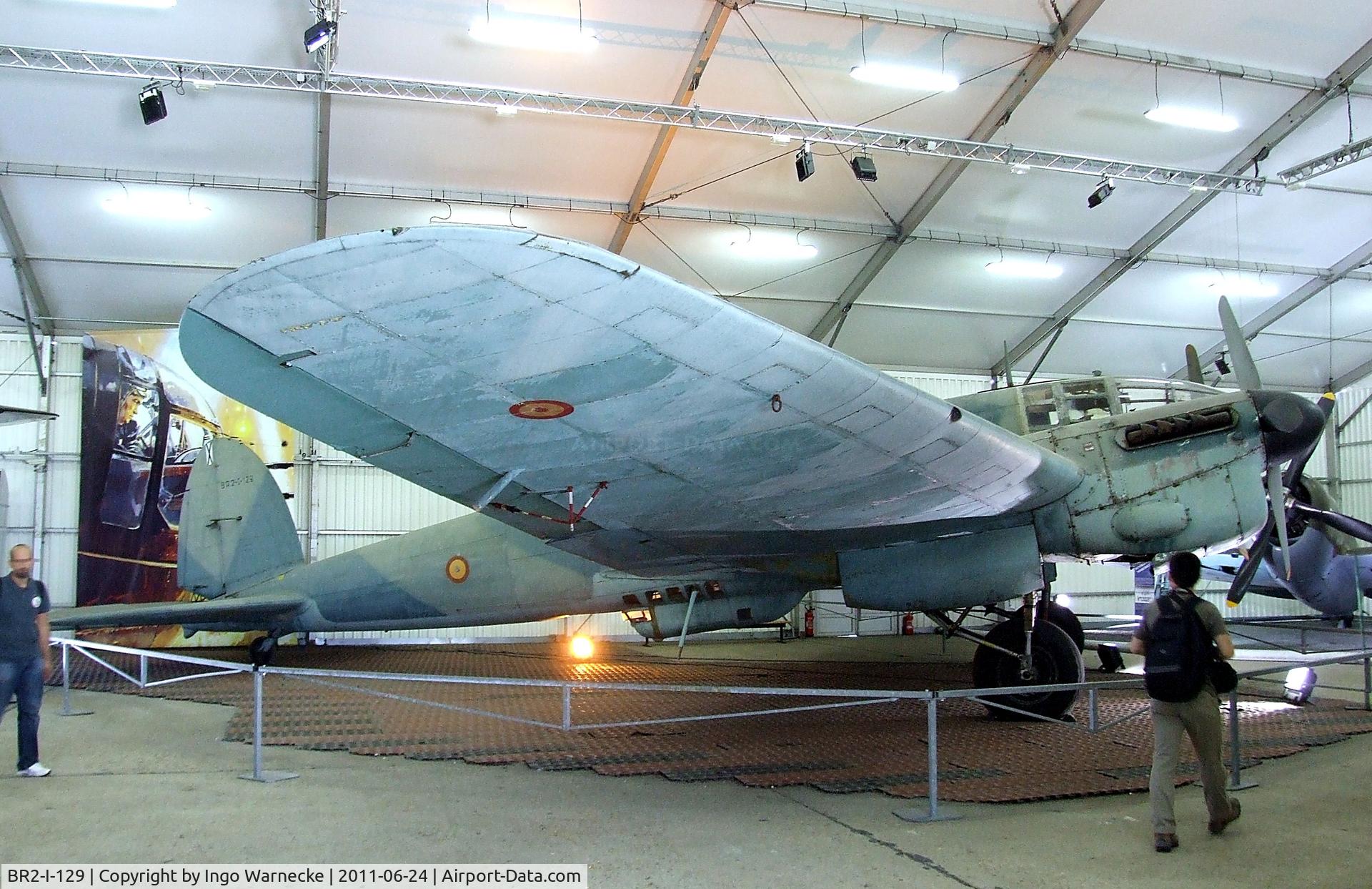 BR2-I-129, CASA 2-111D C/N 123, CASA 2.111D (license produced Heinkel He 111 with Rolls-Royce engines) at the Musee de l'Air, Paris/Le Bourget