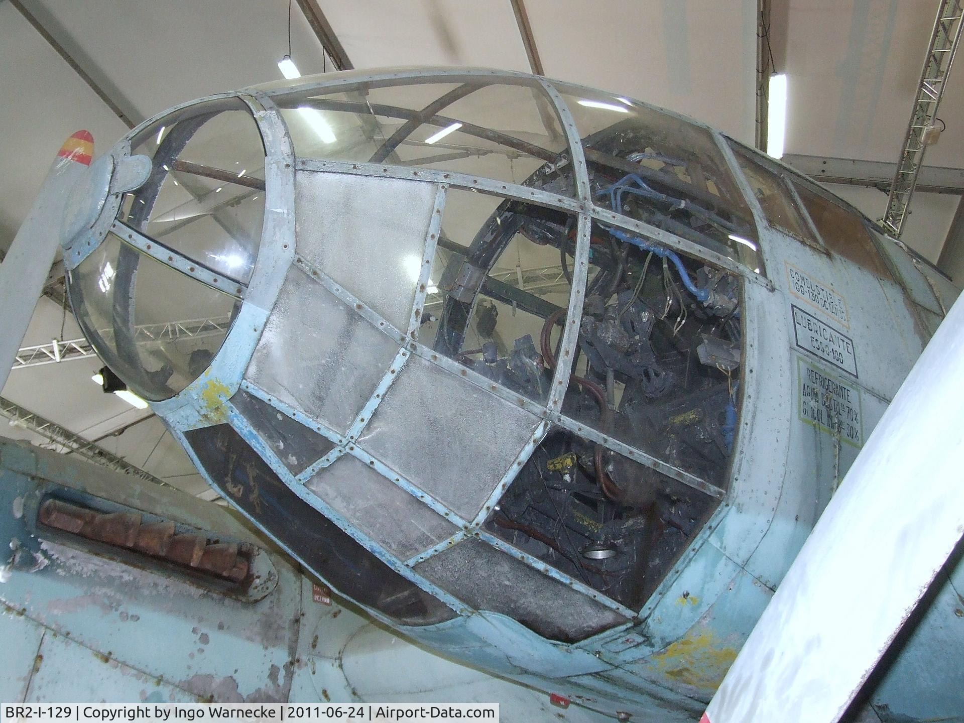 BR2-I-129, CASA 2-111D C/N 123, CASA 2.111D (license produced Heinkel He 111 with Rolls-Royce engines) at the Musee de l'Air, Paris/Le Bourget