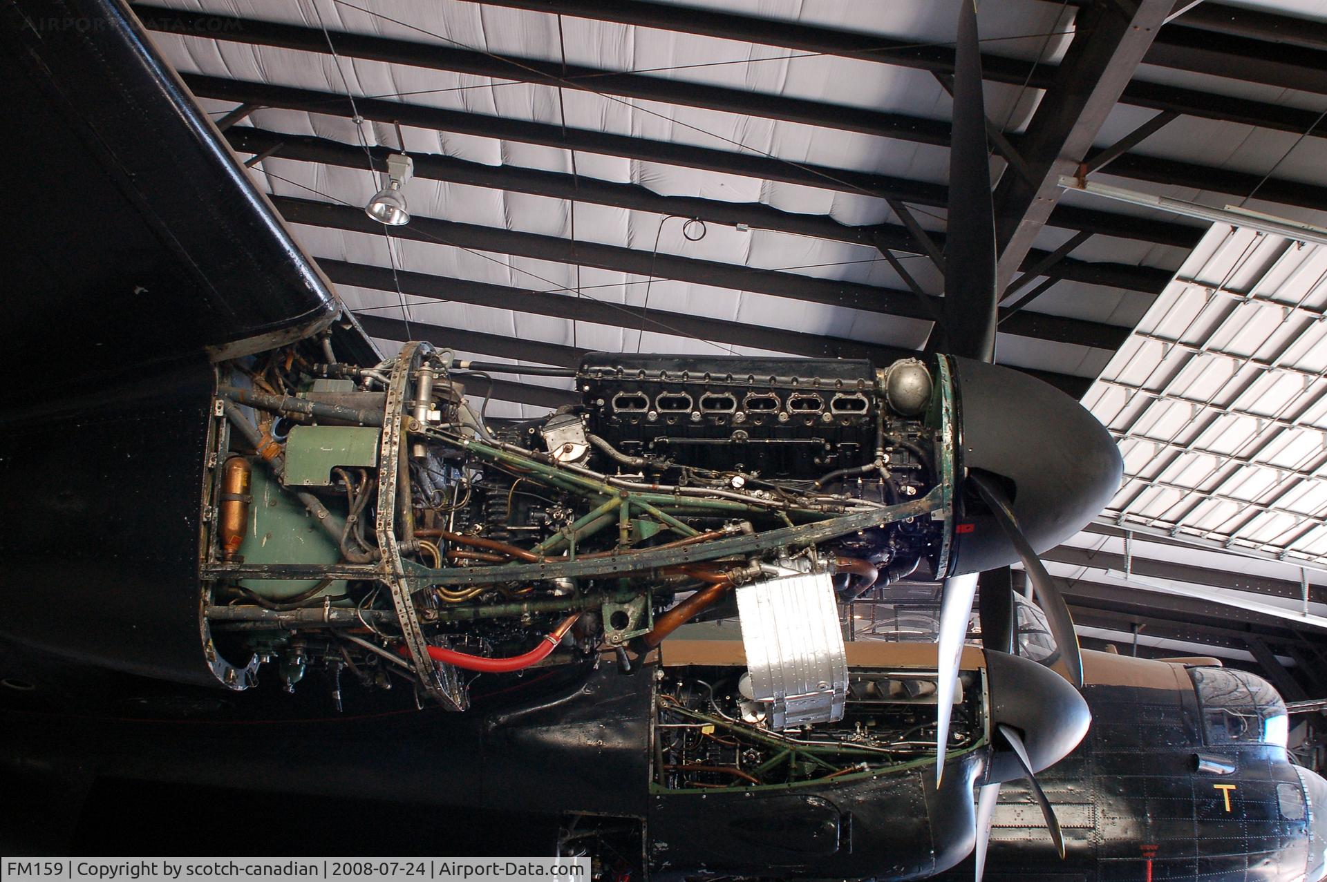 FM159, 1945 Avro 683 Lancaster B10 C/N Not found FM159, Avro Lancaster FM159 at the Bomber Command Museum of Canada - Nanton, Alberta, Canada
