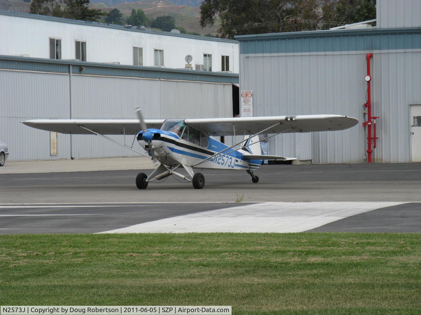 N2573J, 1979 Piper PA-18-150 Super Cub C/N 18-7909132, 1979 Piper PA-18-150 SUPER CUB, Lycoming O-320 150 Hp, taking the active
