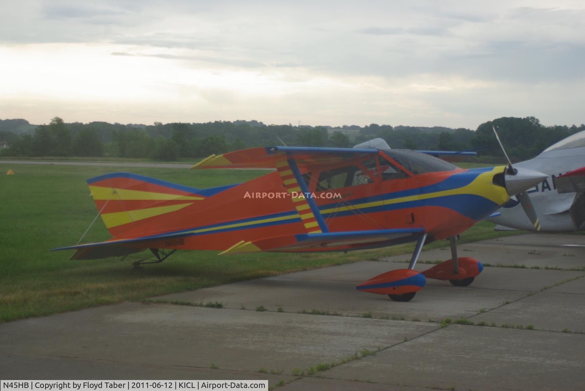 N45HB, 1979 Sorrell SNS-7 Hiperbipe C/N 238, Clarinda Fly In