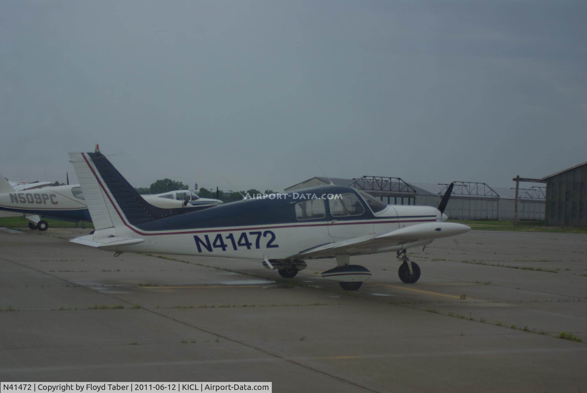 N41472, 1974 Piper PA-28-140 C/N 28-7425245, Clarinda Fly In Attendee
