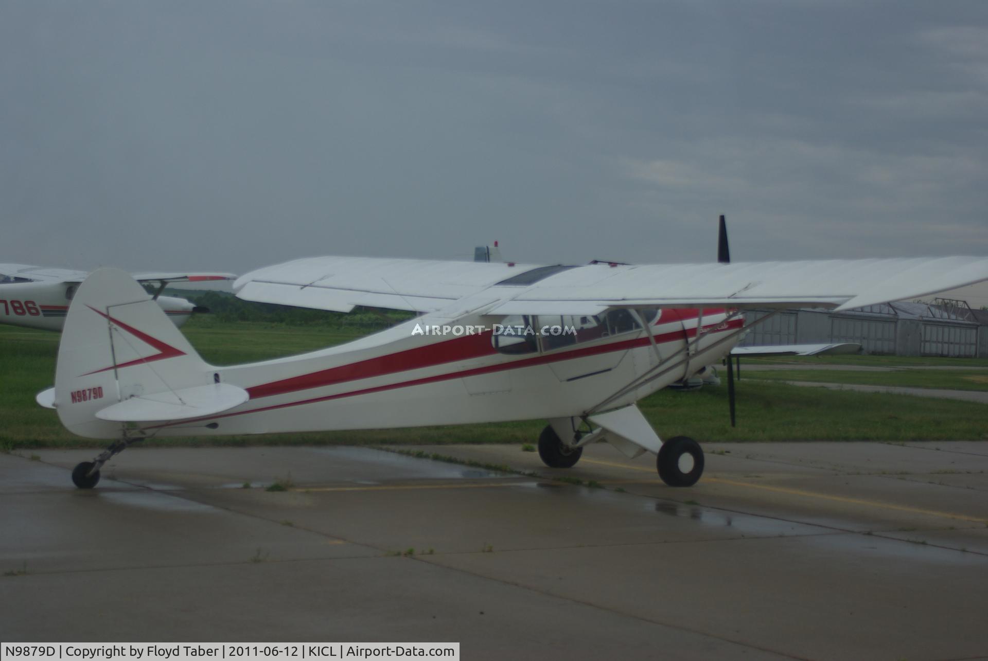 N9879D, 1959 Piper PA-18A 150 Super Cub C/N 18-6901, Clarinda Fly In Attendee