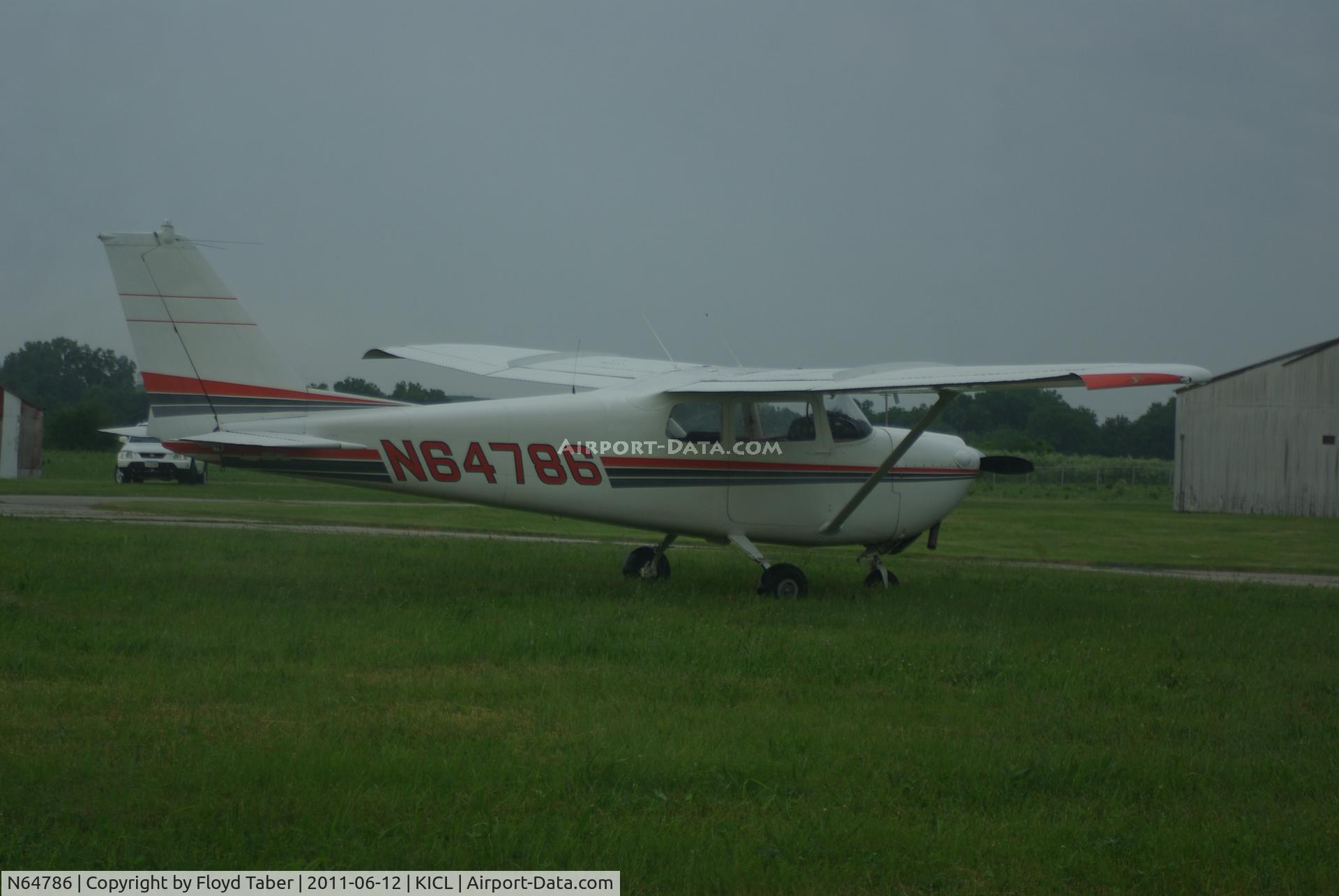 N64786, 1961 Cessna 175C Skylark C/N 17557075, Clarinda Fly In Attendee