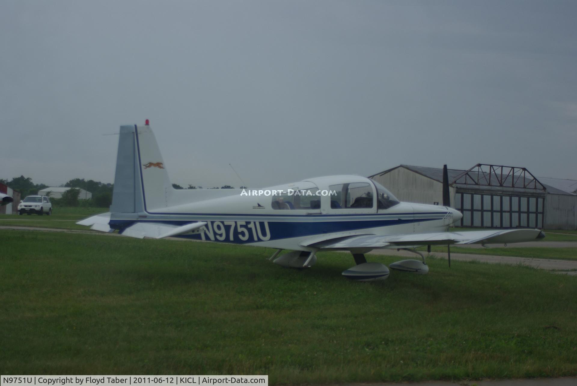 N9751U, 1976 Grumman American AA-5A Cheetah C/N AA5A-0151, Clarinda Fly In Attendee