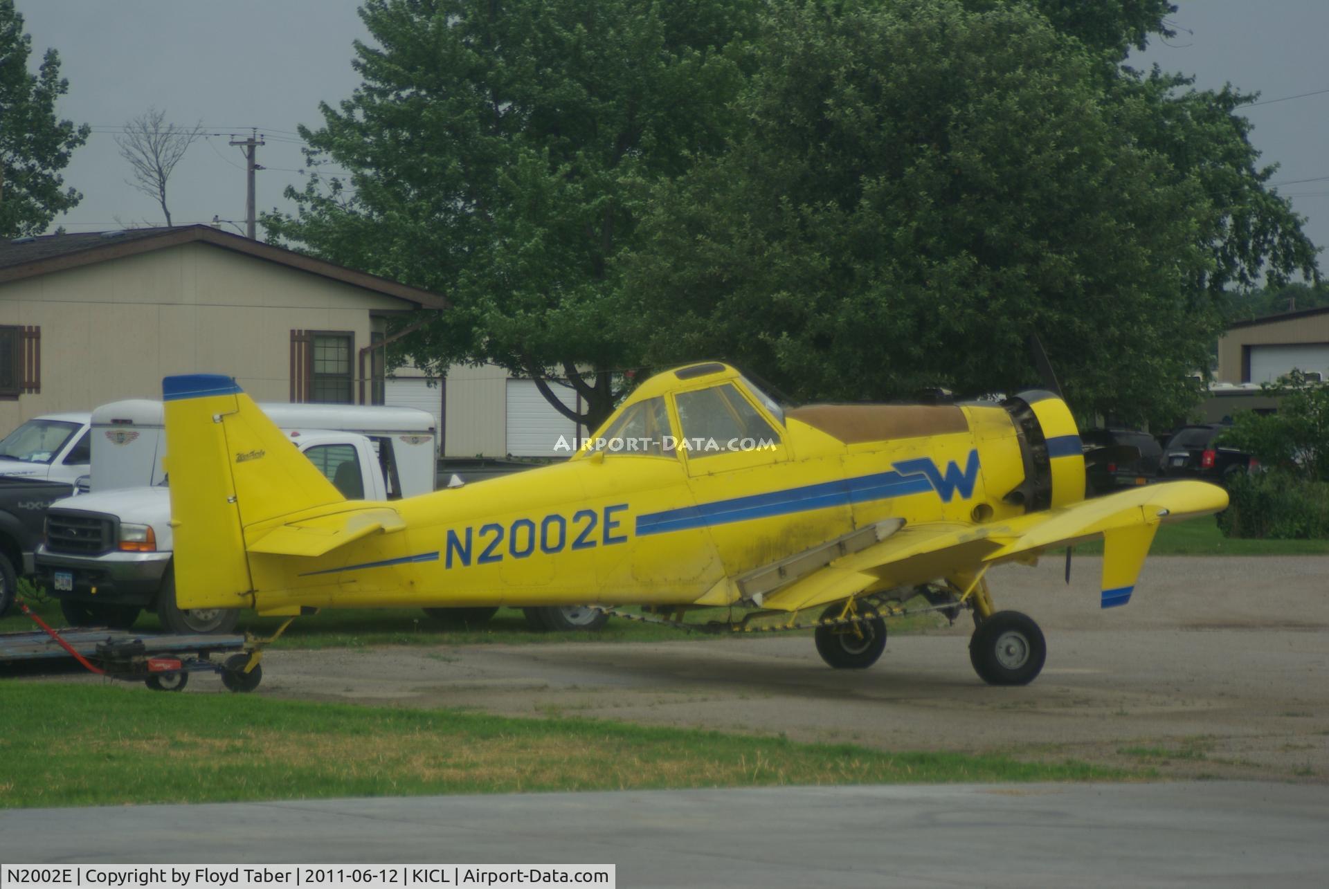 N2002E, 1992 Weatherly 620B C/N 1554, Clarinda Based Crop duster
