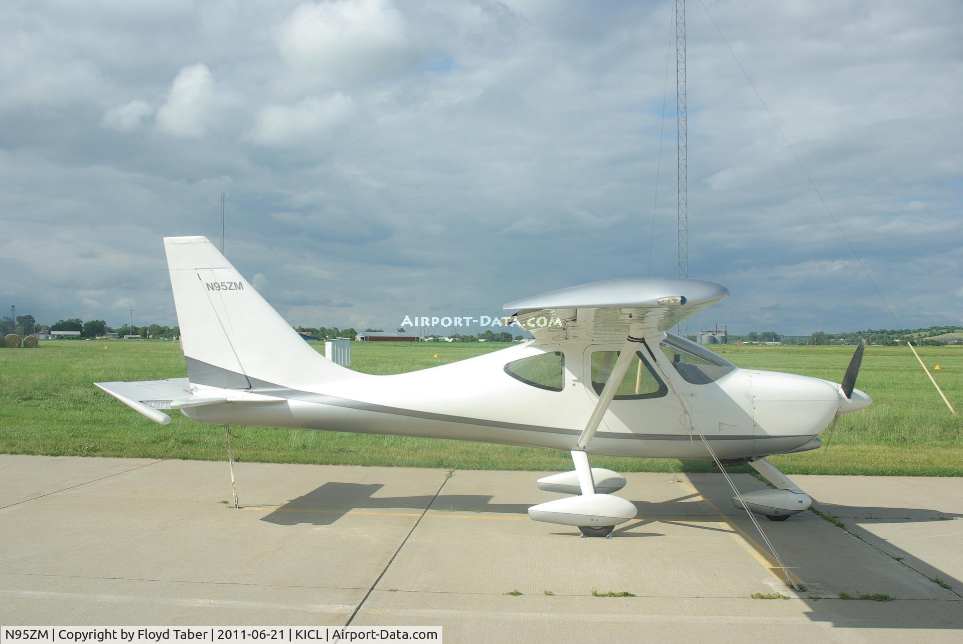 N95ZM, 2005 Glasair Glastar GS-1 C/N 5824, Clarinda Stop