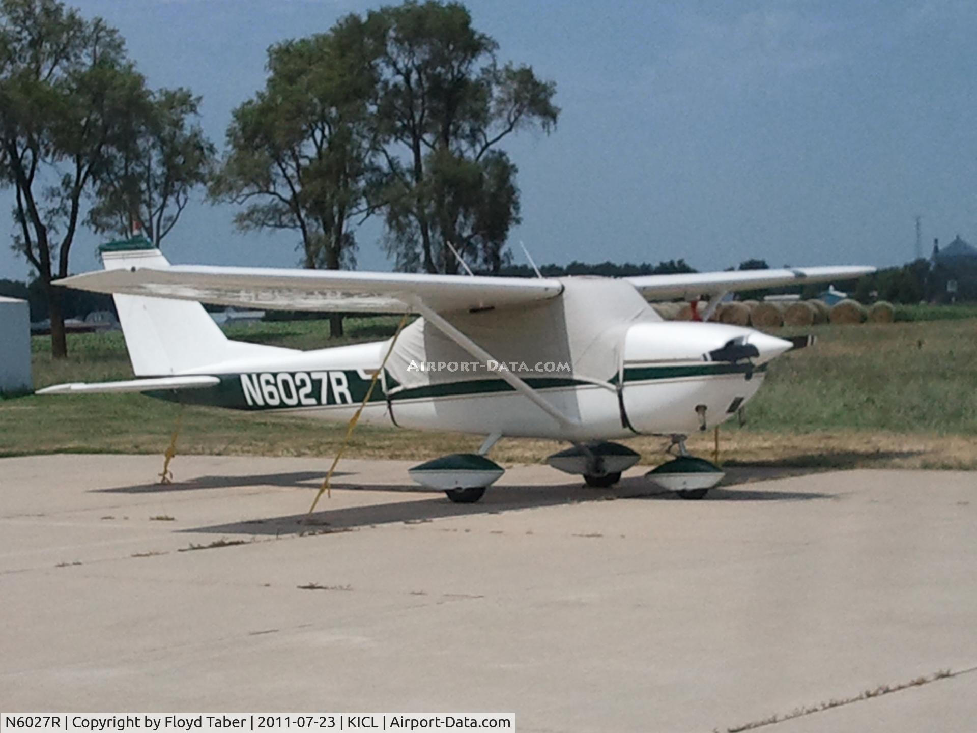 N6027R, 1965 Cessna 172G C/N 17253696, Stop at Clarinda