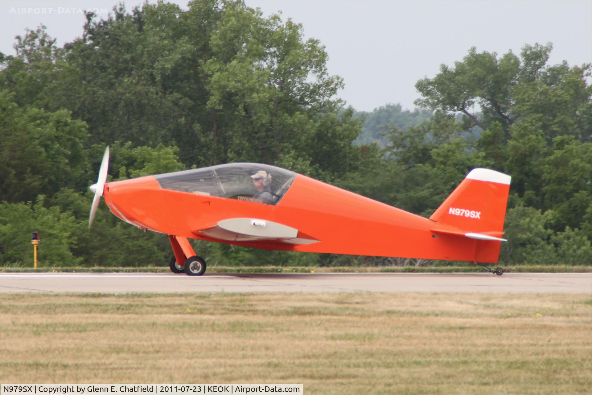 N979SX, Sonex Sonex C/N 0979, Departing runway 14