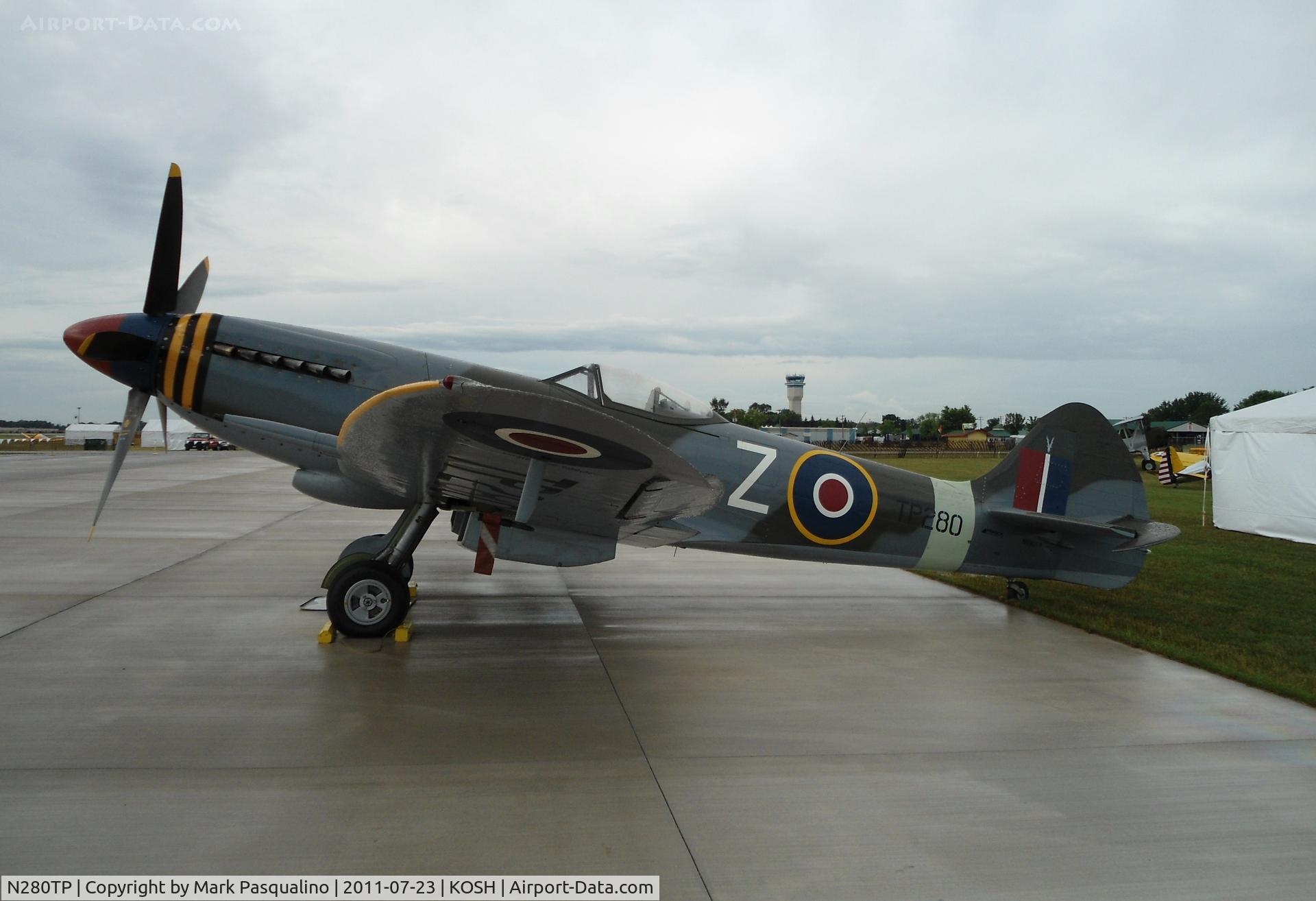 N280TP, 1947 Supermarine 359 Spitfire FR.XVIIIe C/N 6S/676372, Spitfire XVIII