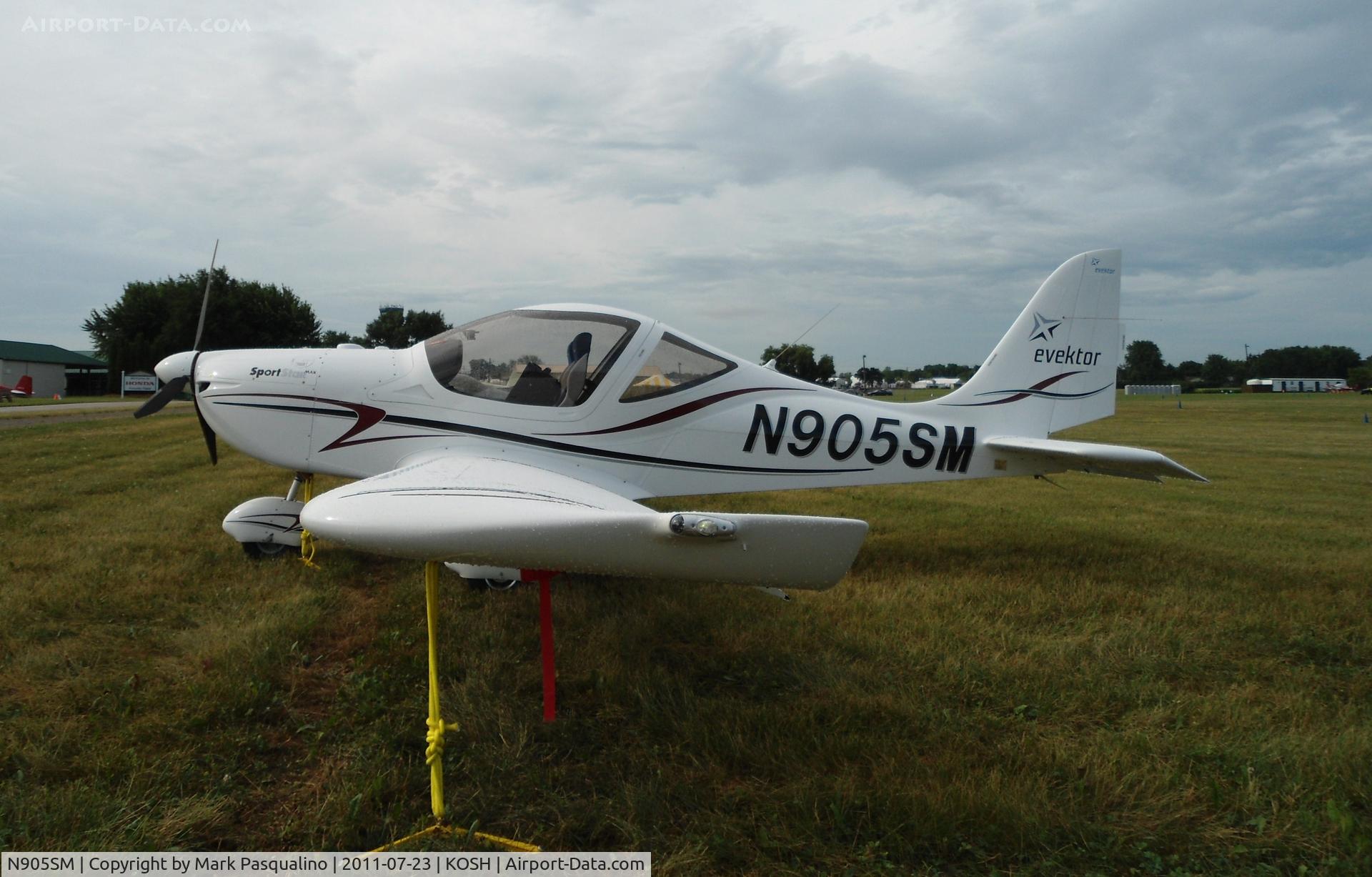 N905SM, Evektor-Aerotechnik Sportstar Max C/N 20101306, Sportstar Max
