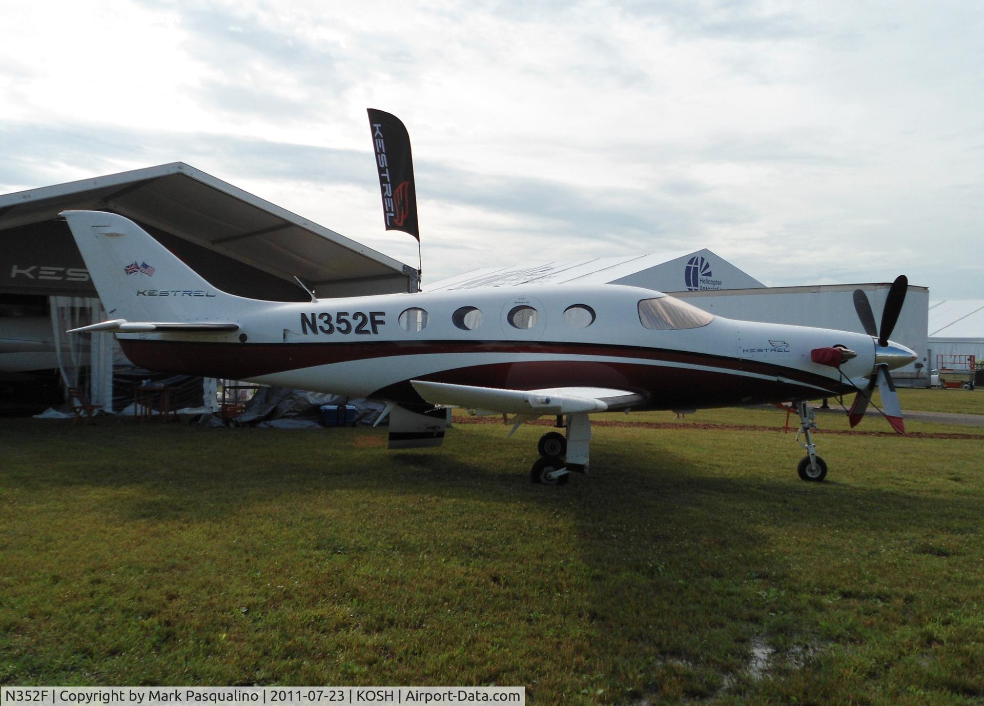 N352F, 2006 Farnborough Aircraft F1C3 Kestrel C/N 0001, Farnborough F1C3