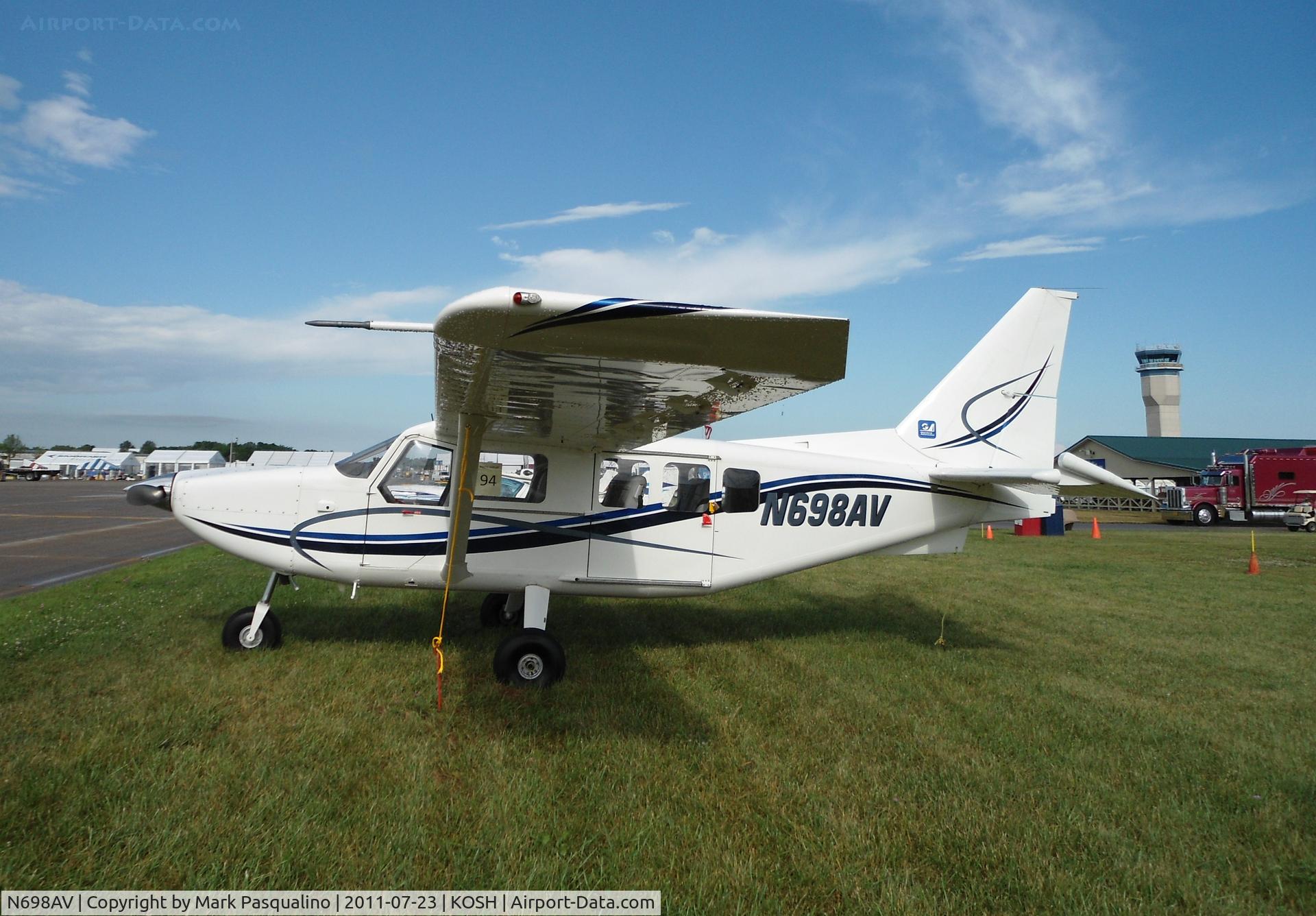 N698AV, 2006 Gippsland GA-8 Airvan C/N GA8-06-098, Gippsland GA-8