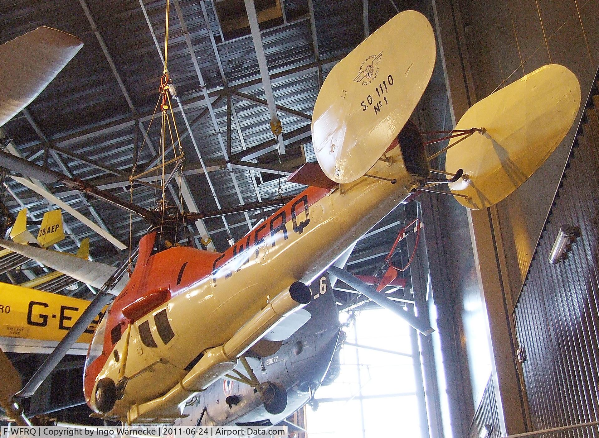 F-WFRQ, Sud-Ouest SO.1110 Ariel II C/N 01, Sud-Ouest SO.1110 Ariel II at the Musee de l'Air, Paris/Le Bourget