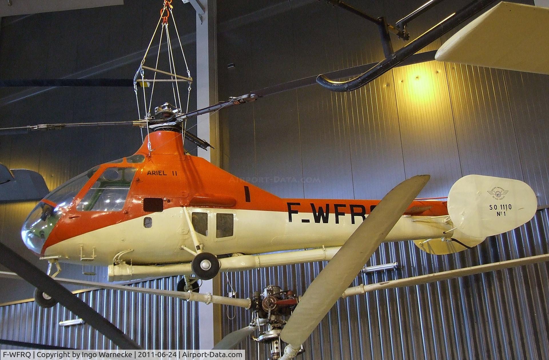 F-WFRQ, Sud-Ouest SO.1110 Ariel II C/N 01, Sud-Ouest SO.1110 Ariel II at the Musee de l'Air, Paris/Le Bourget