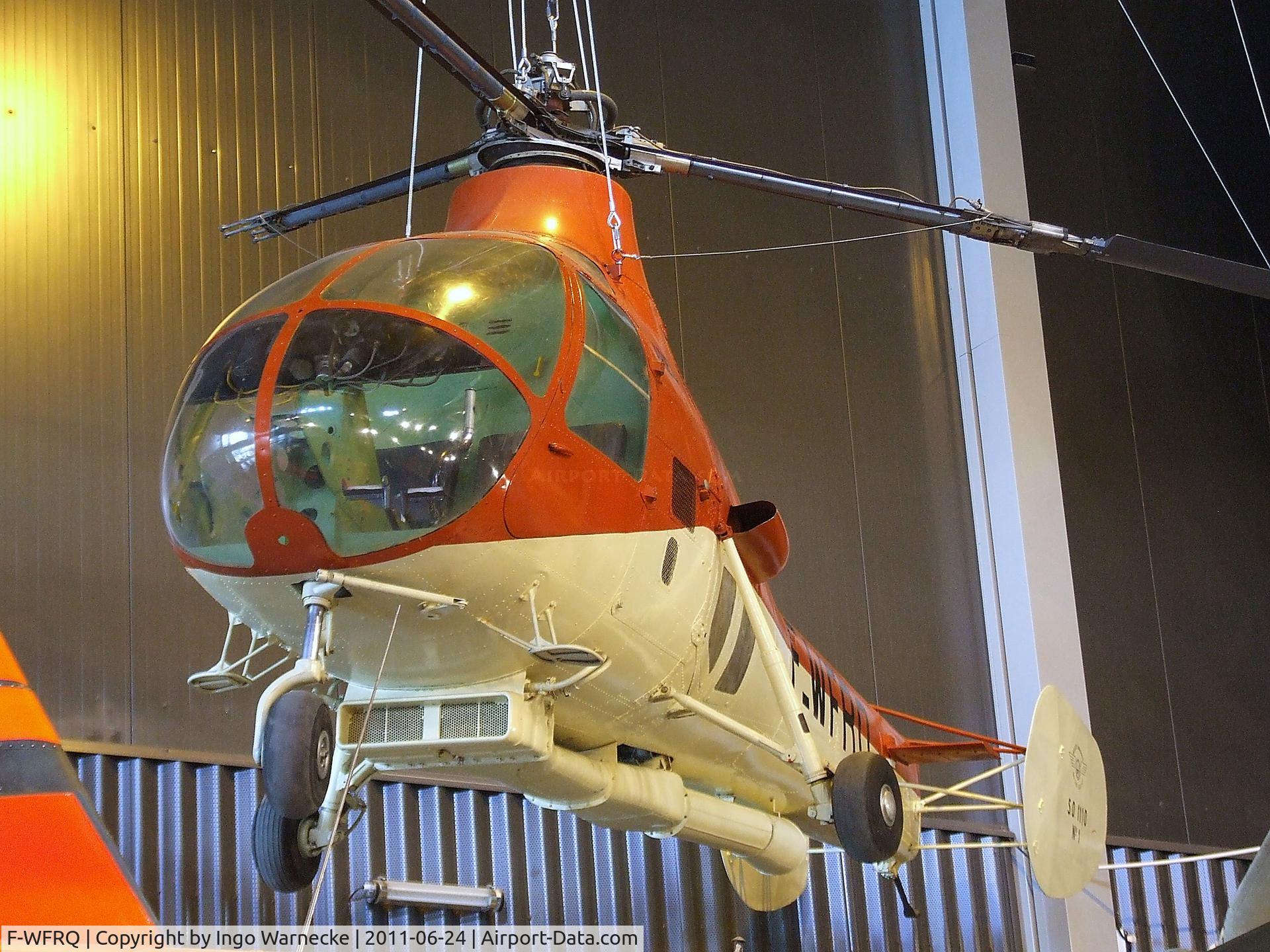 F-WFRQ, Sud-Ouest SO.1110 Ariel II C/N 01, Sud-Ouest SO.1110 Ariel II at the Musee de l'Air, Paris/Le Bourget