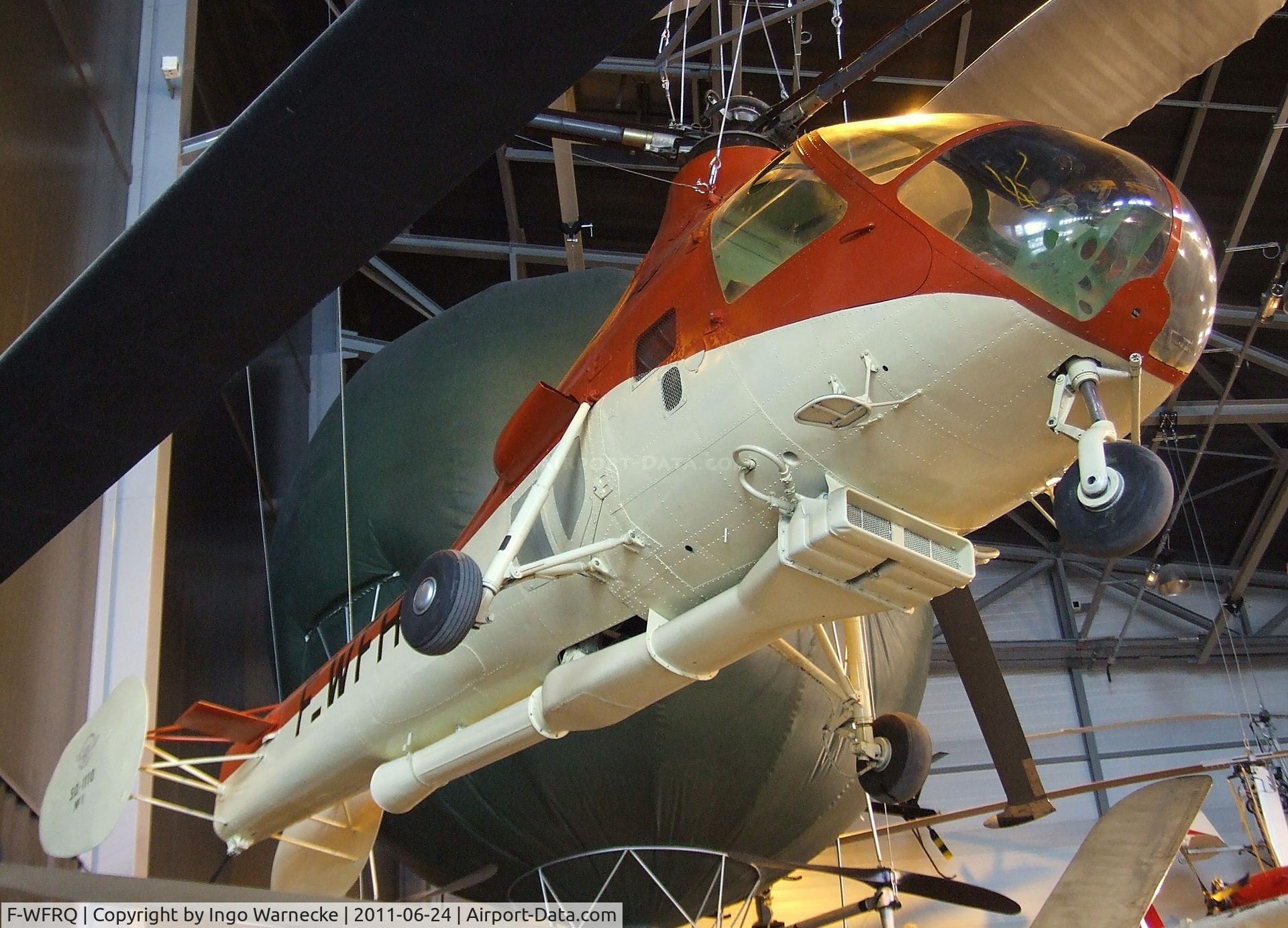 F-WFRQ, Sud-Ouest SO.1110 Ariel II C/N 01, Sud-Ouest SO.1110 Ariel II at the Musee de l'Air, Paris/Le Bourget