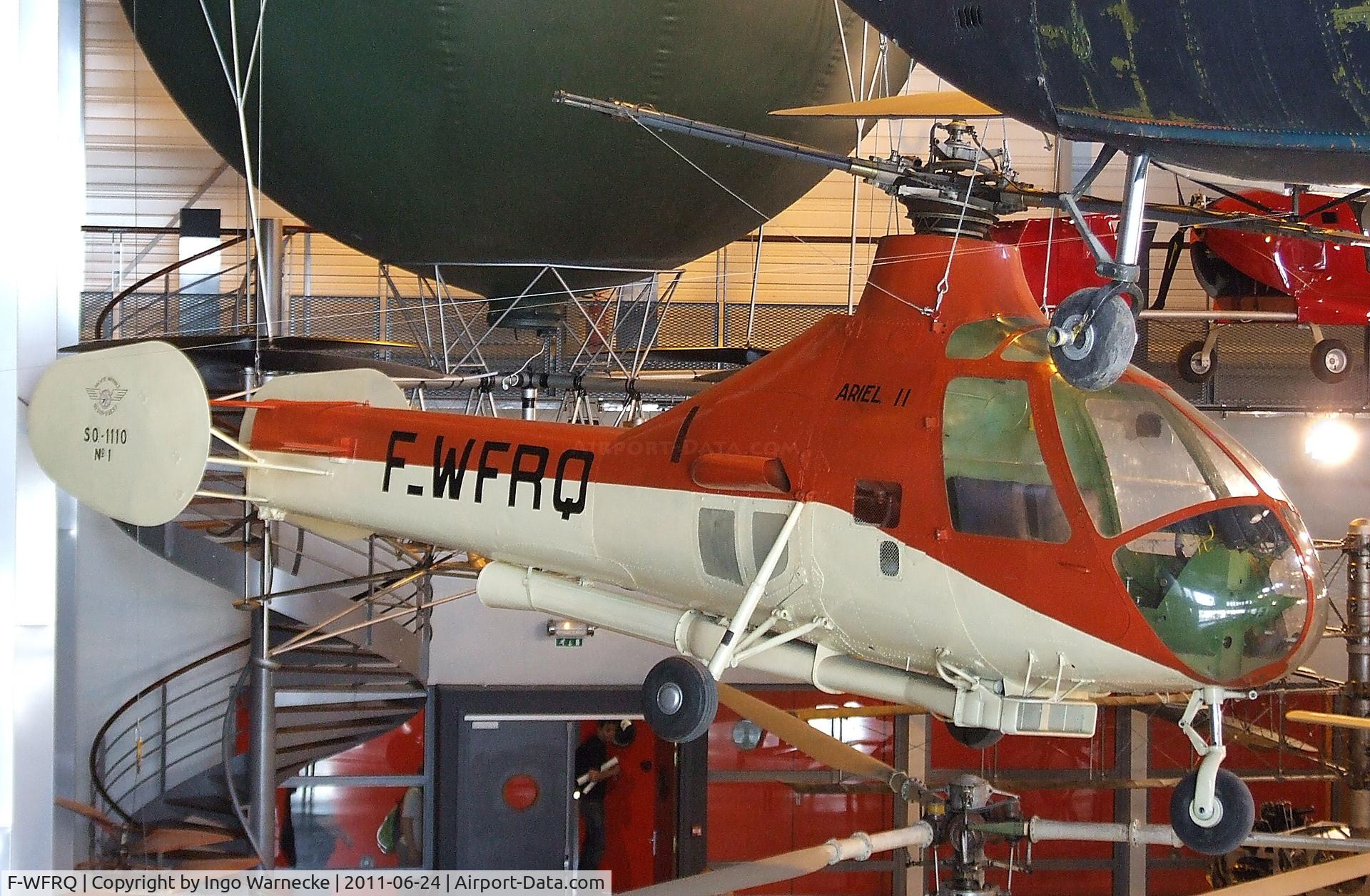 F-WFRQ, Sud-Ouest SO.1110 Ariel II C/N 01, Sud-Ouest SO.1110 Ariel II at the Musee de l'Air, Paris/Le Bourget