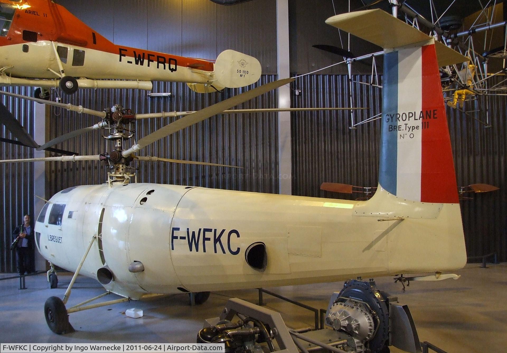 F-WFKC, Breguet 111 Gyroplane C/N 01, Breguet G 111 at the Musee de l'Air, Paris/Le Bourget