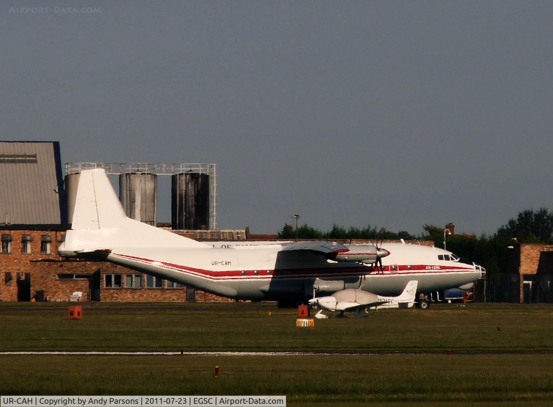 UR-CAH, 1968 Antonov An-30 C/N 8345604, A very rare sight in yhe UK these days taken on a very long lens on a horse flight into Cambridge