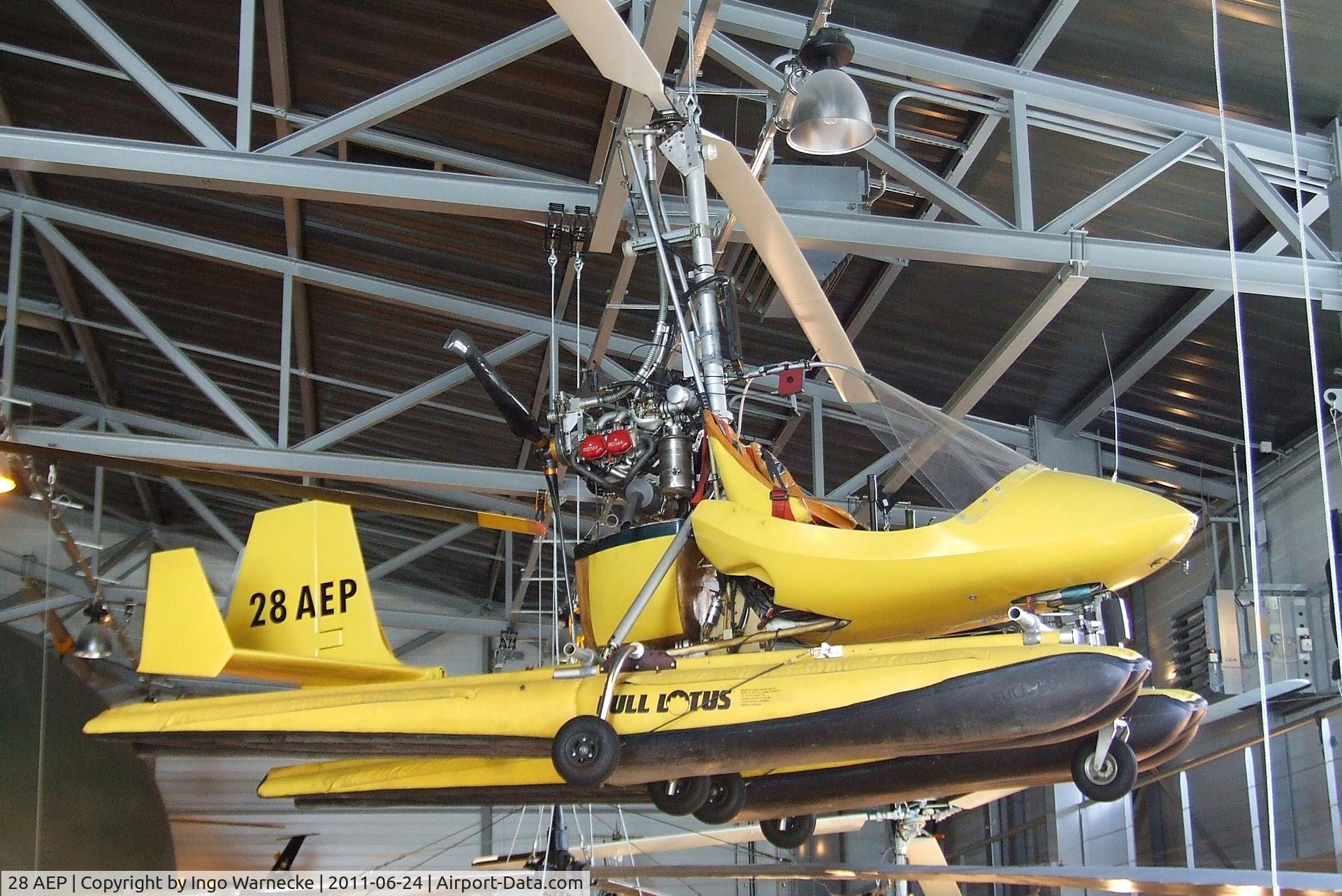 28 AEP, Roland Kloeti RK-02 C/N Not found 28 AEP, Roland Klöti RK-02 autogyro at the Musee de l'Air, Paris/Le Bourget