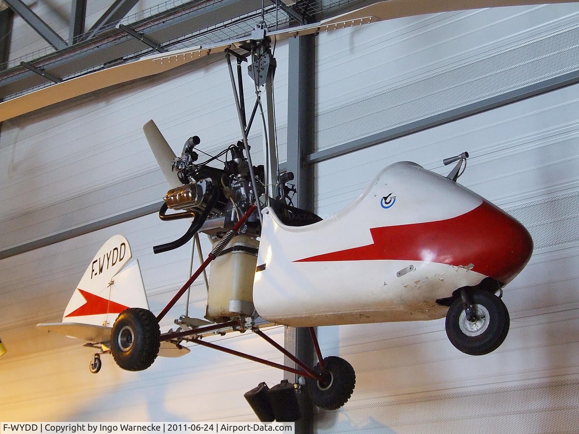 F-WYDD, Gary-Benson 01 Gyrocopter C/N 01, Gary-Benson 01 Gyrocopter at the Musee de l'Air, Paris/Le Bourget