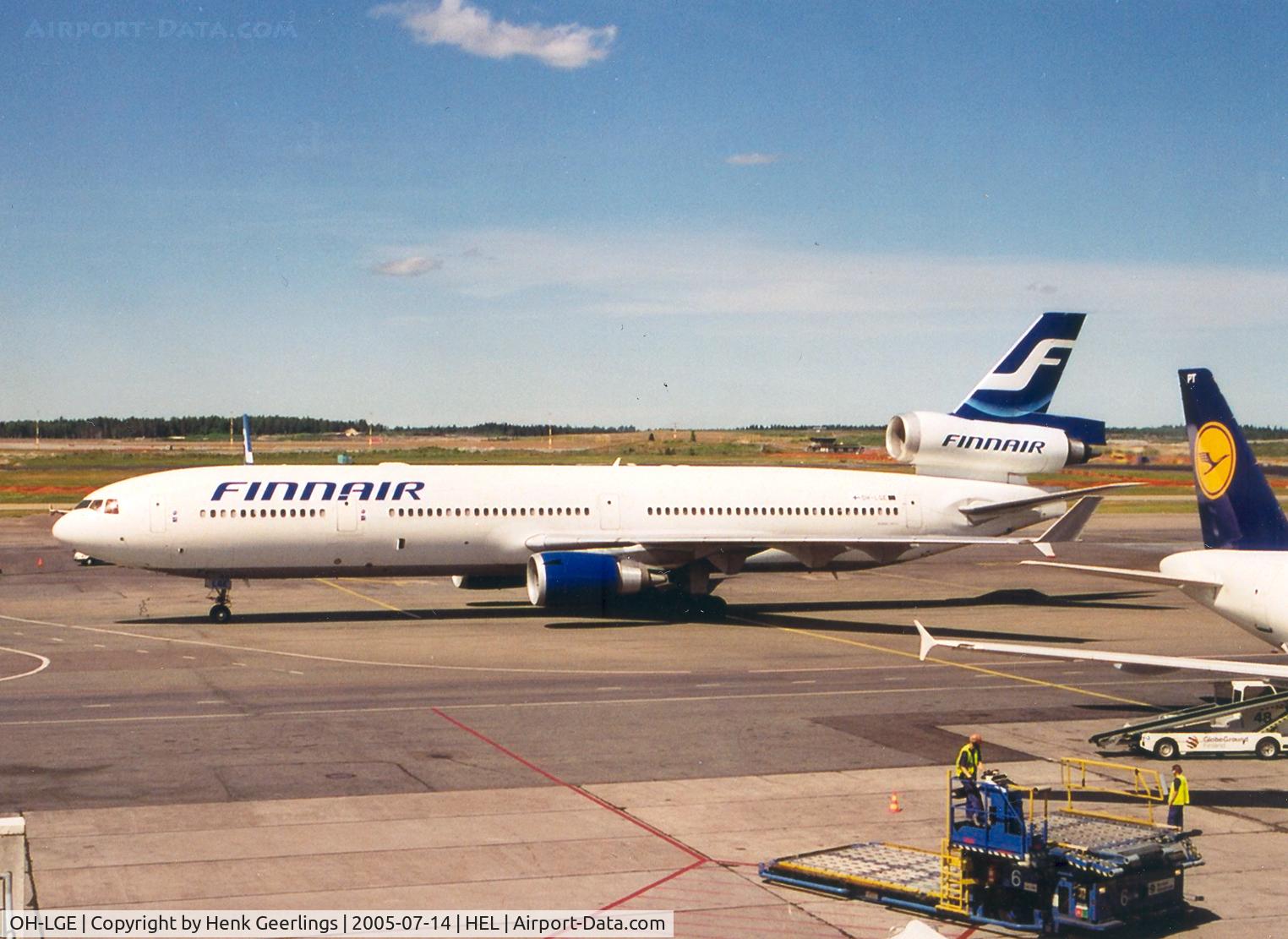 OH-LGE, 1998 McDonnell Douglas MD-11F C/N 48780, Finnair