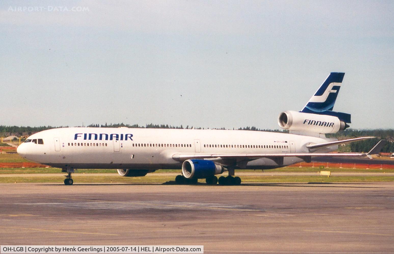 OH-LGB, 1991 McDonnell Douglas MD-11 C/N 48450, Finnair