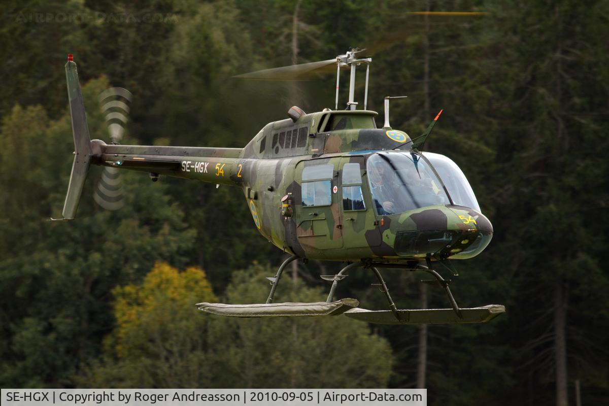 SE-HGX, 1978 Agusta AB-206B JetRanger II C/N 8555, Vallentuna airfield