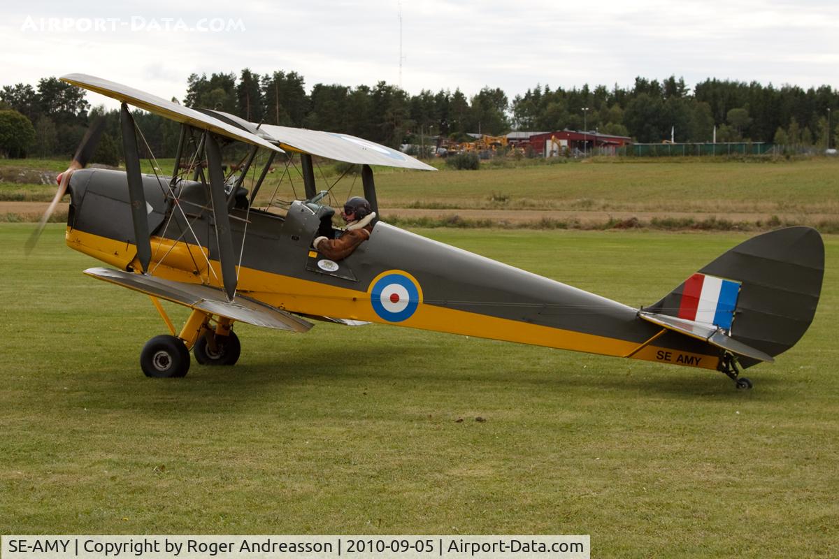 SE-AMY, De Havilland DH-82A Tiger Moth II C/N 82720, Vallentuna airfield