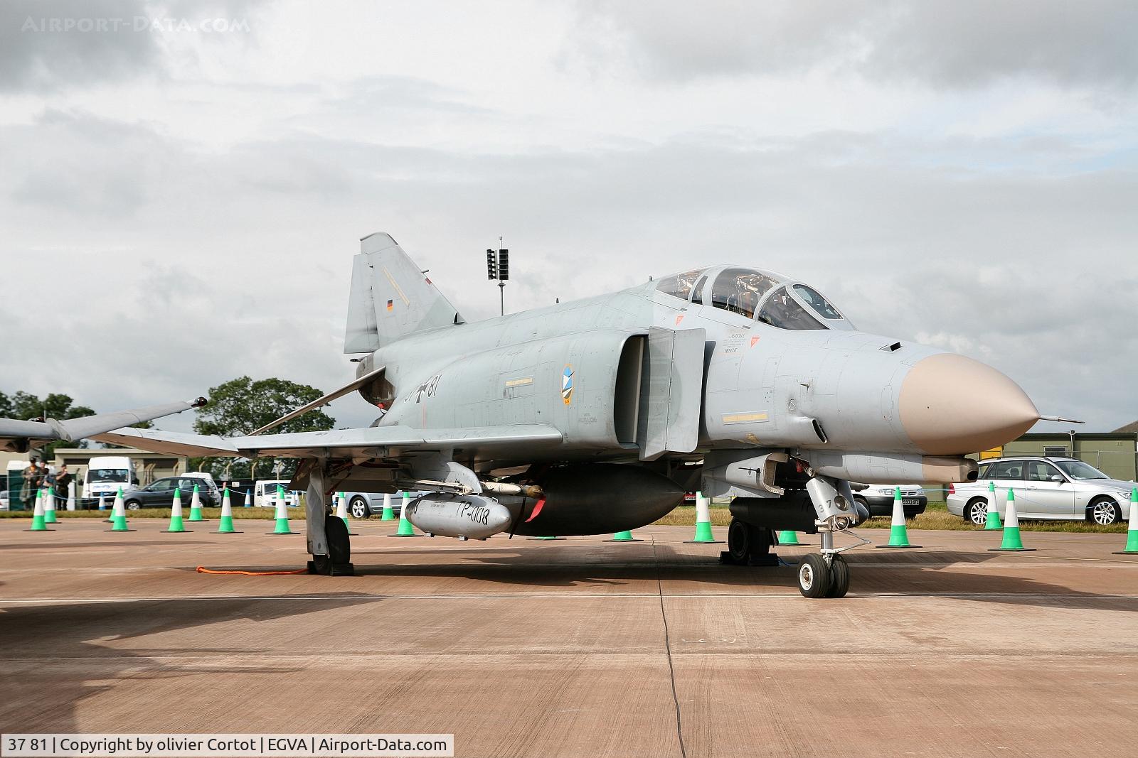 37 81, 1972 McDonnell Douglas F-4F Phantom II C/N 4549, RIAT 2007