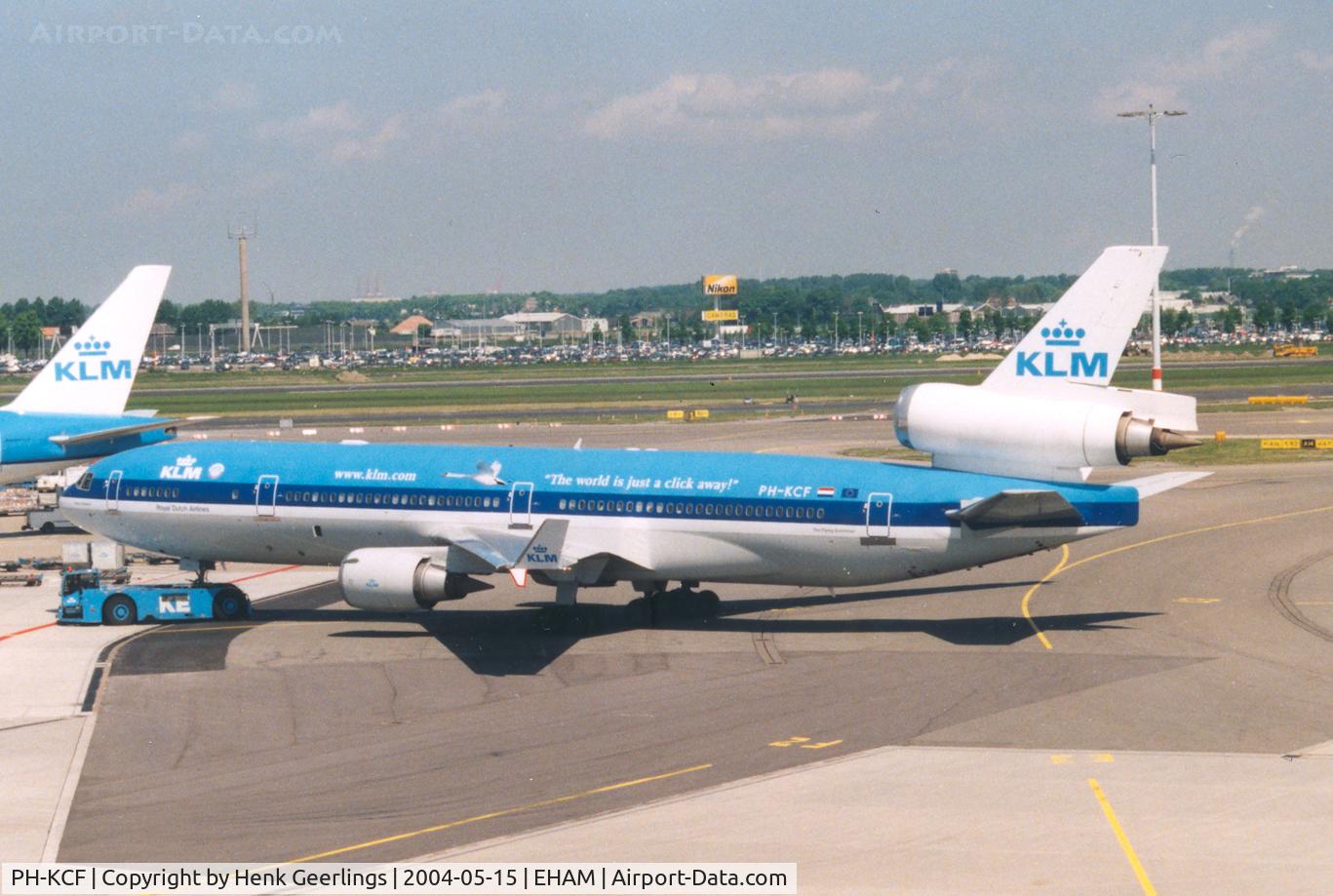 PH-KCF, 1994 McDonnell Douglas MD-11 C/N 48560, KLM , spcl logo 