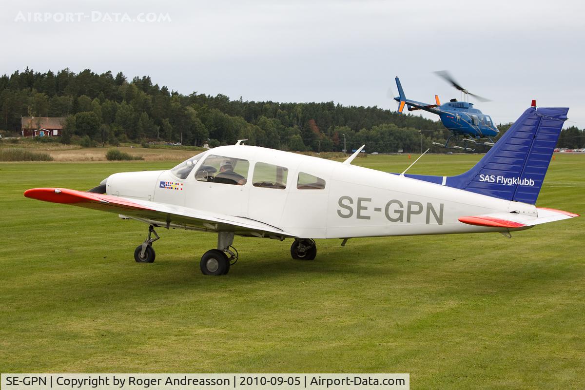 SE-GPN, 1977 Piper PA-28-161 Warrior II C/N 28-7716051, Visiting Vallentuna airfield
