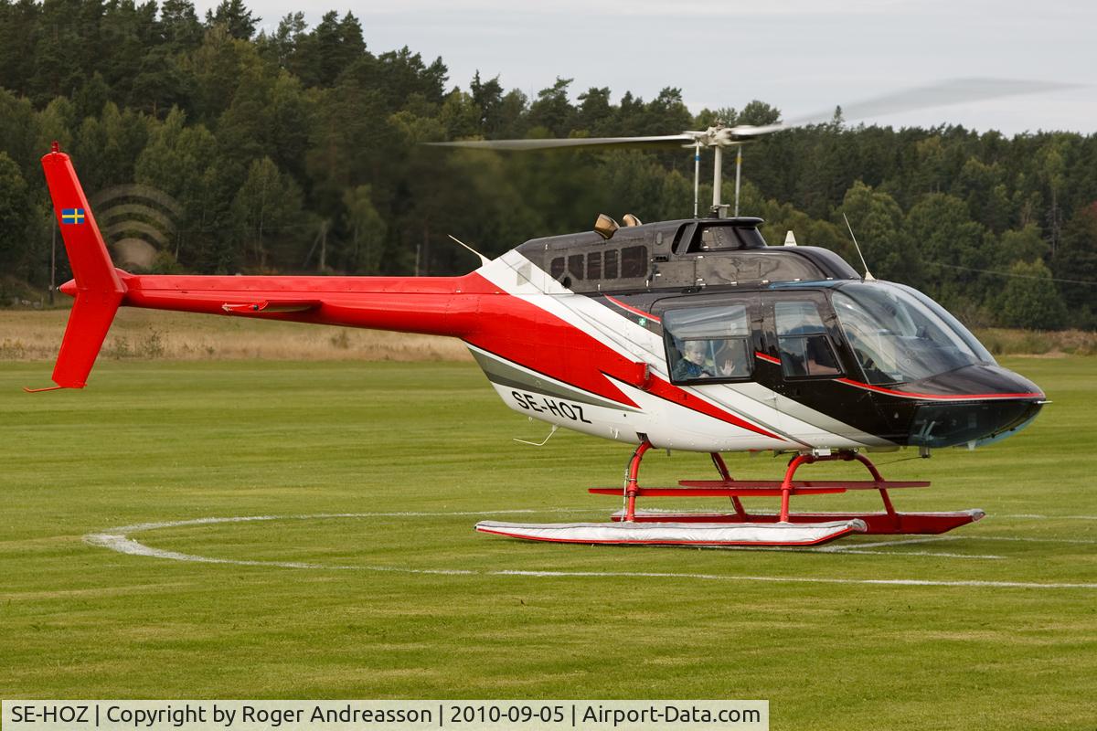 SE-HOZ, 1975 Bell 206B C/N 1827, At Vallentuna airfield