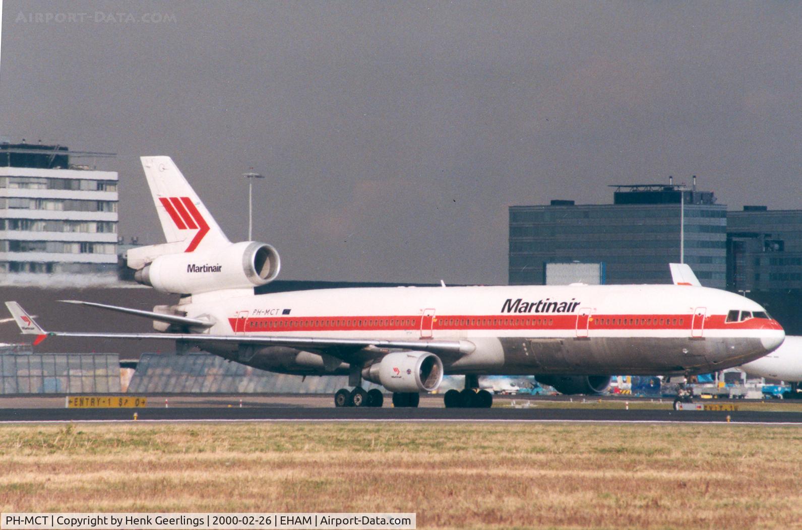 PH-MCT, 1995 McDonnell Douglas MD-11F C/N 48629, Martinair