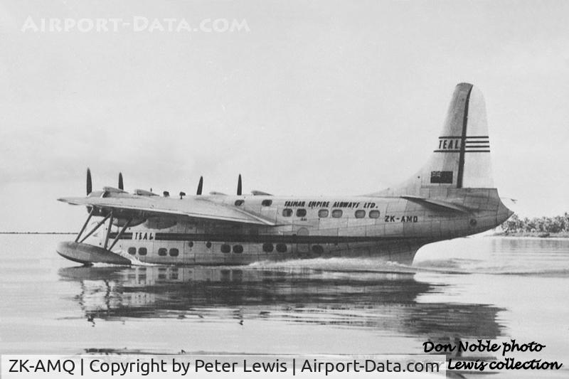 ZK-AMQ, Short S45 Solent 3 C/N S.1296, Tasman Empire Airways Ltd., Auckland