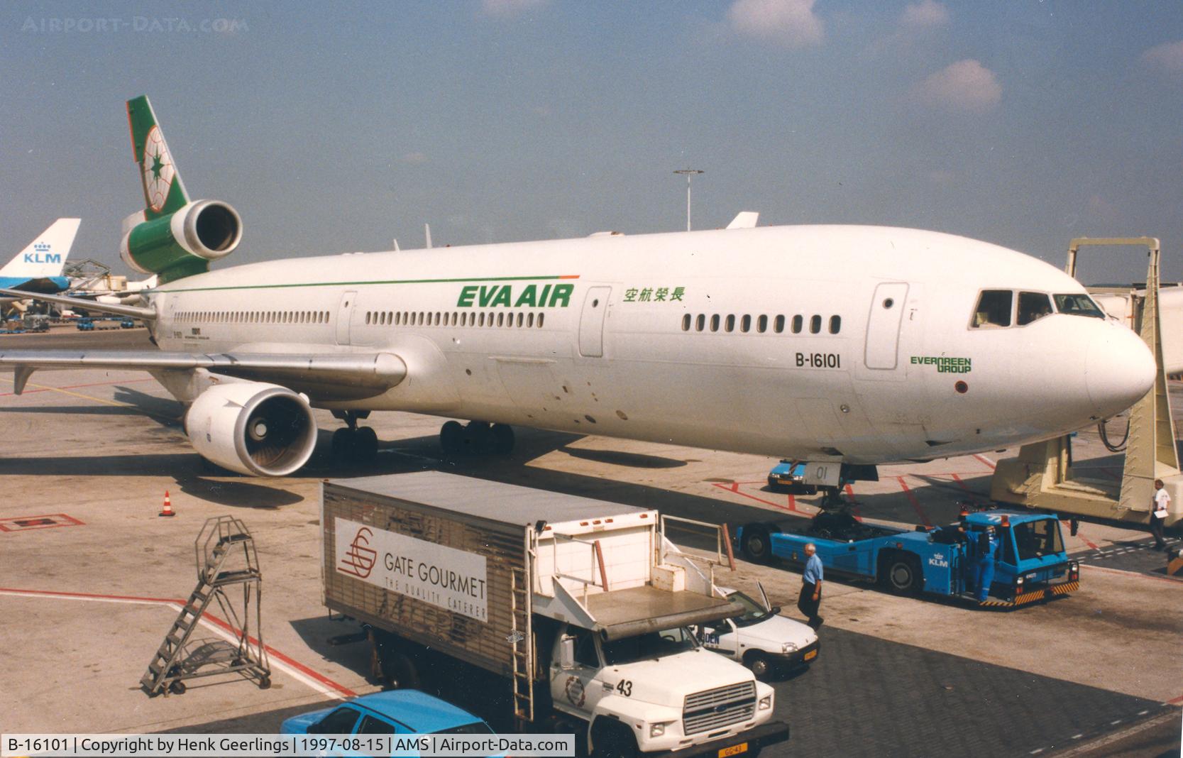 B-16101, McDonnell Douglas MD-11 C/N 48542, Eva Air