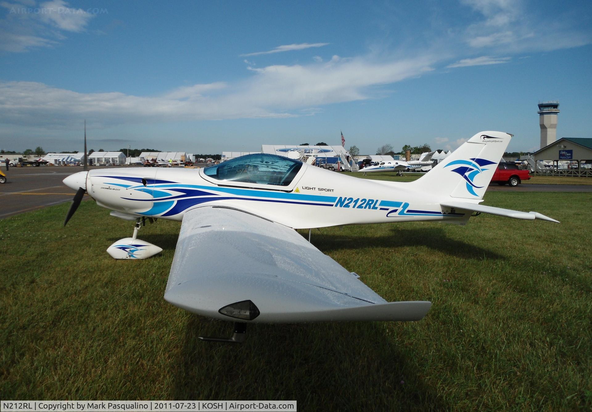 N212RL, Renegade Falcon LS VS 2.0 C/N RL 122710-002, Falcon LS VS 2.0