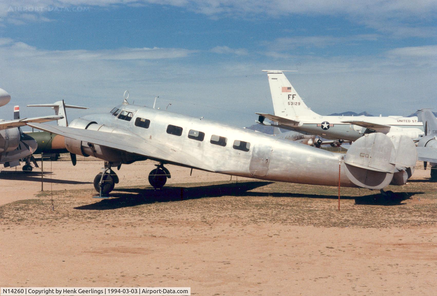 N14260, 1972 Piper PA-23-250 C/N 27-4821, Pima Aviation Museum