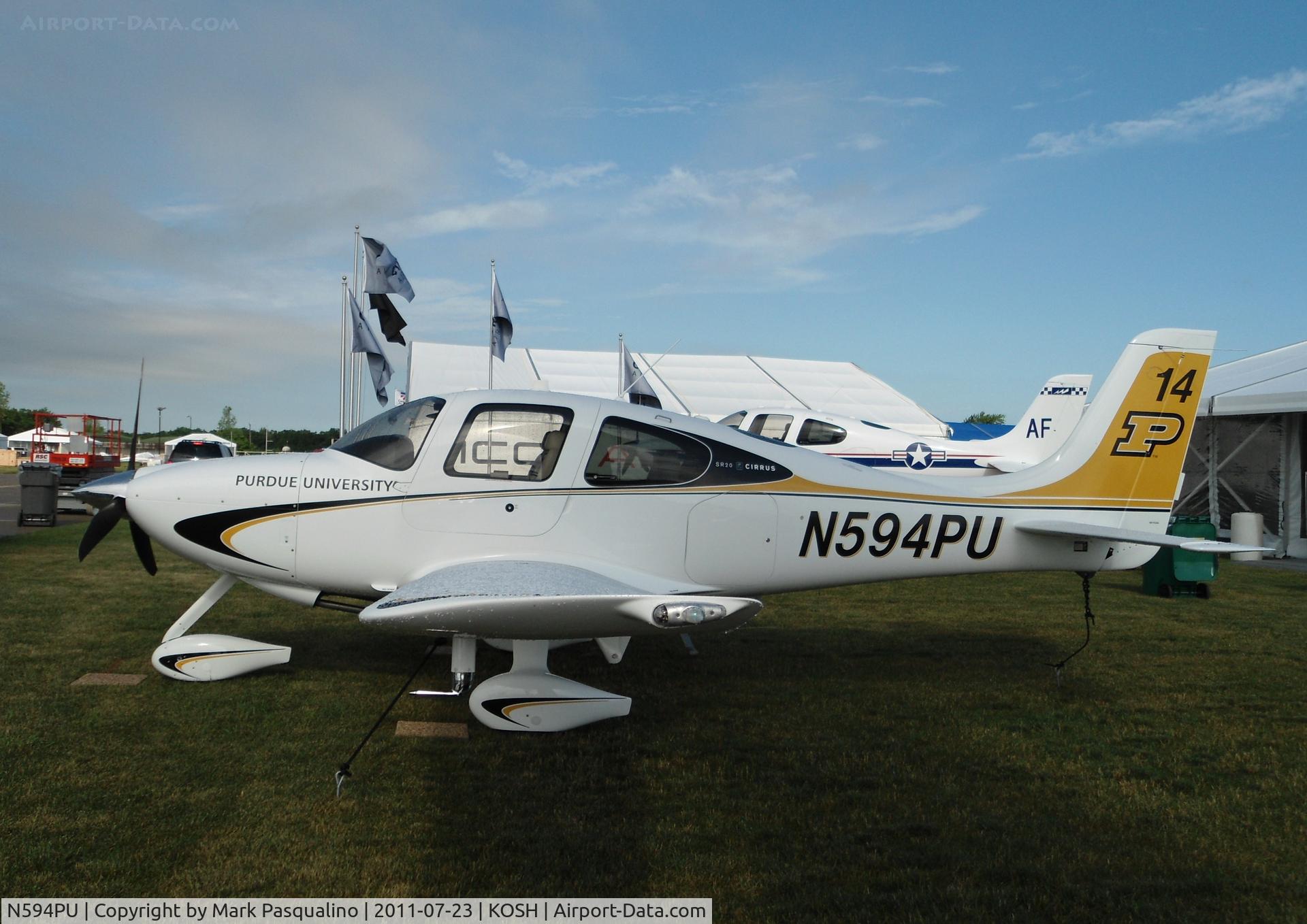 N594PU, 2010 Cirrus SR20 C/N 2046, Cirrus SR20