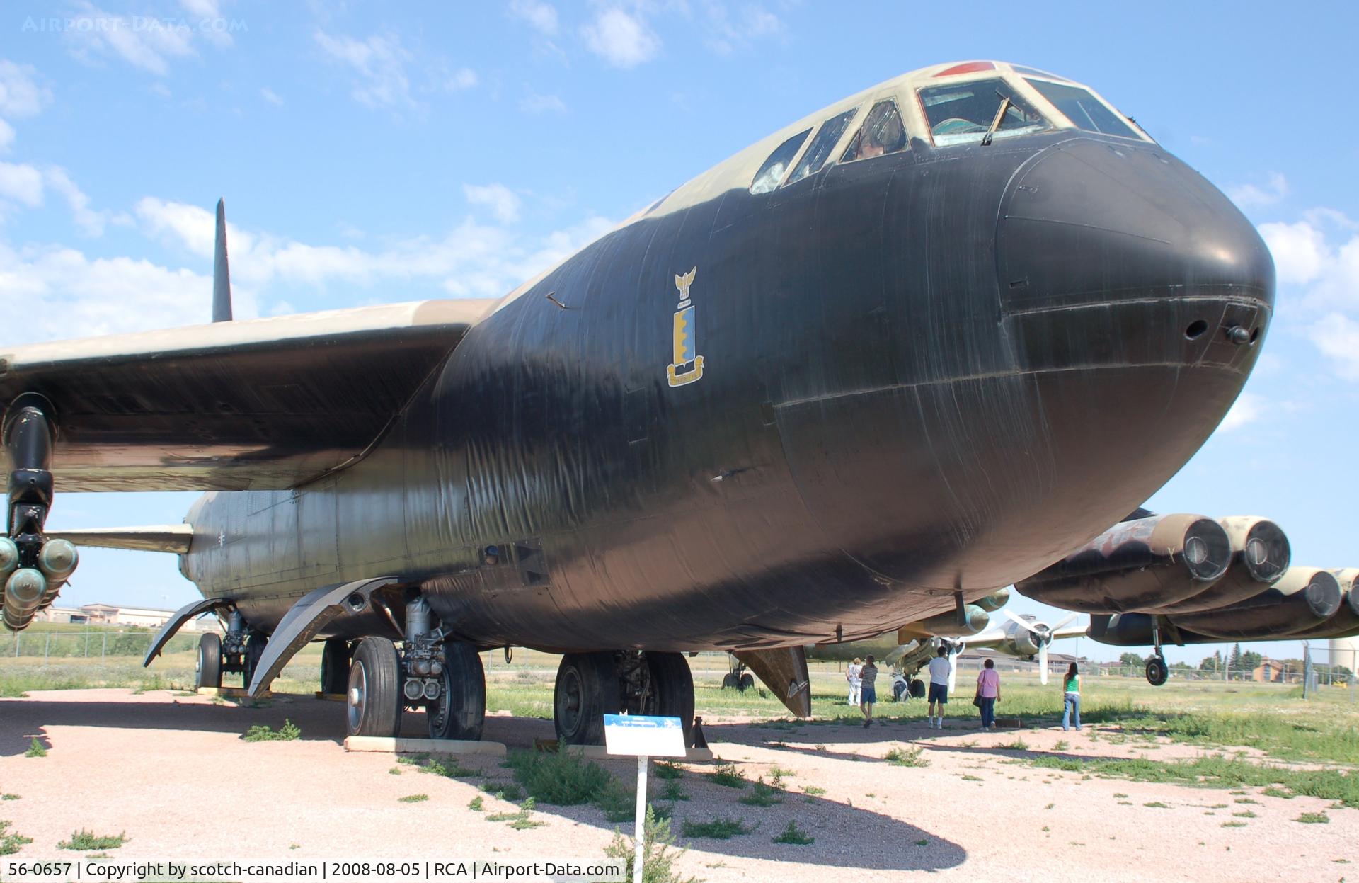 56-0657, 1956 Boeing B-52D-30-BW Stratofortress C/N 464028, 1956 Boeing B-52D-30-BW Stratofortress at the South Dakota Air and Space Museum, Box Elder, SD