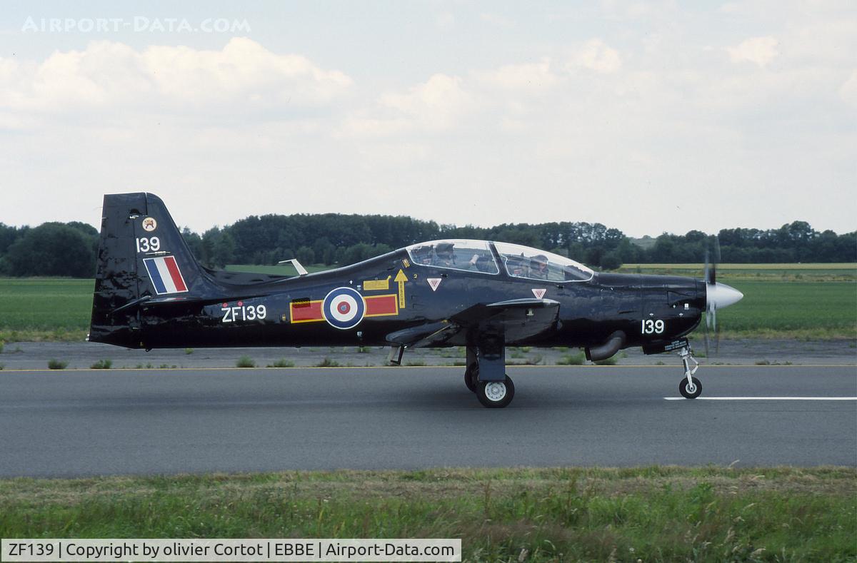 ZF139, 1988 Short S-312 Tucano T1 C/N S005/T5, Beauvechain 2003