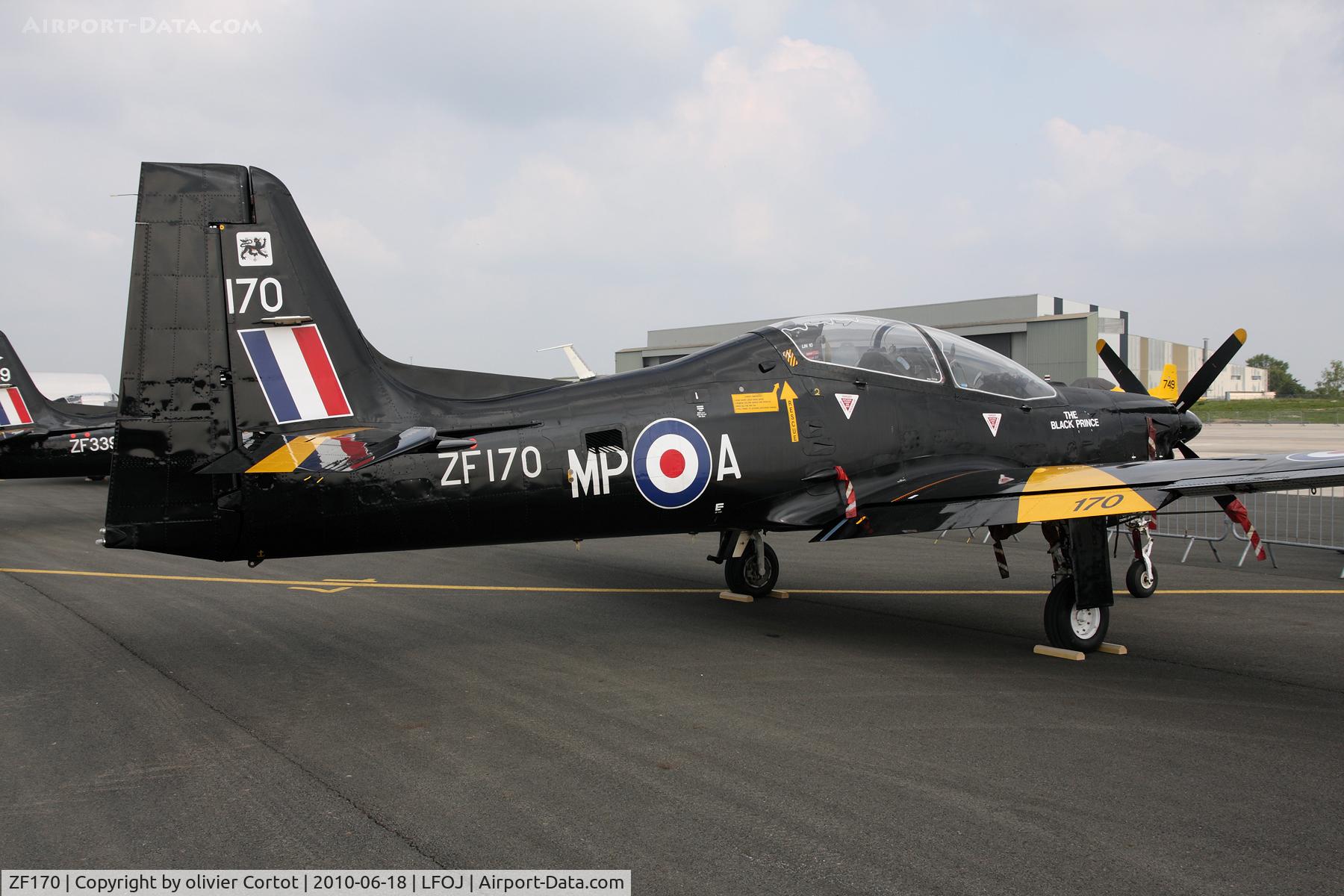 ZF170, 1989 Short S-312 Tucano T1 C/N S022/T22, Orleans French AFB