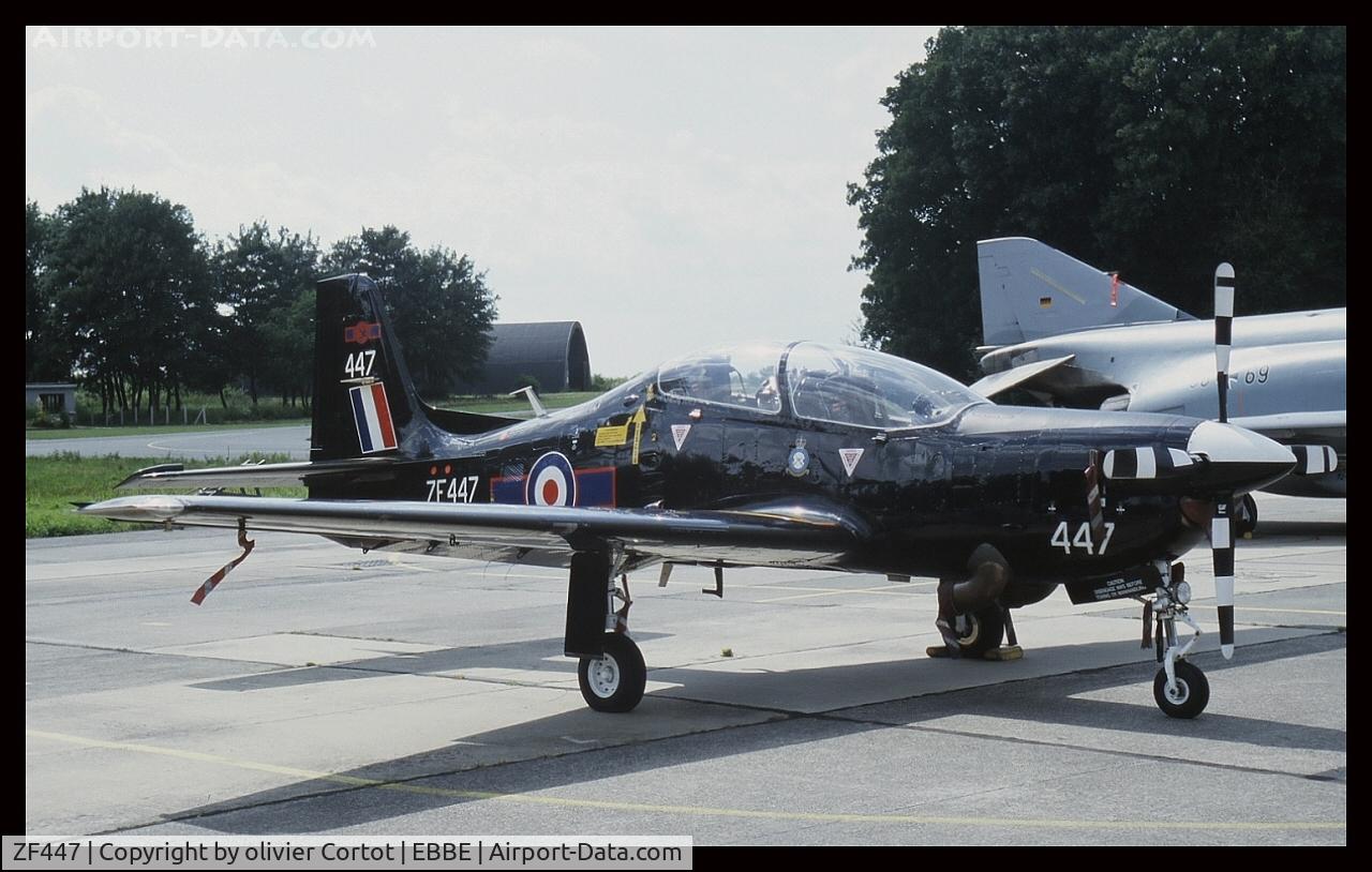 ZF447, 1992 Short S-312 Tucano T1 C/N S140/T111, Beauvechain 2004