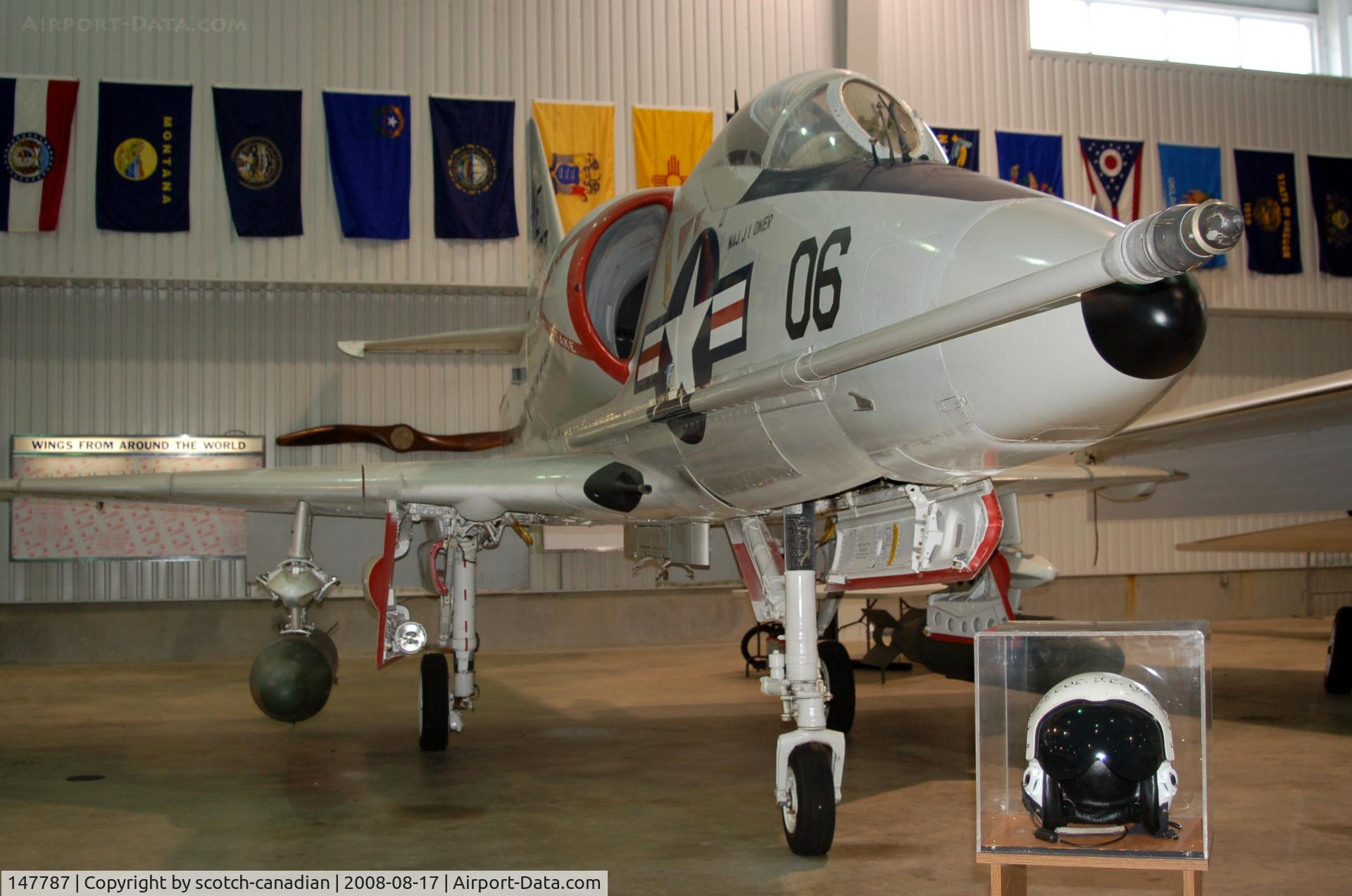 147787, Douglas A-4L Skyhawk C/N 12551, Douglas A-4L Skyhawk at Battleship Memorial Park, Mobile, AL