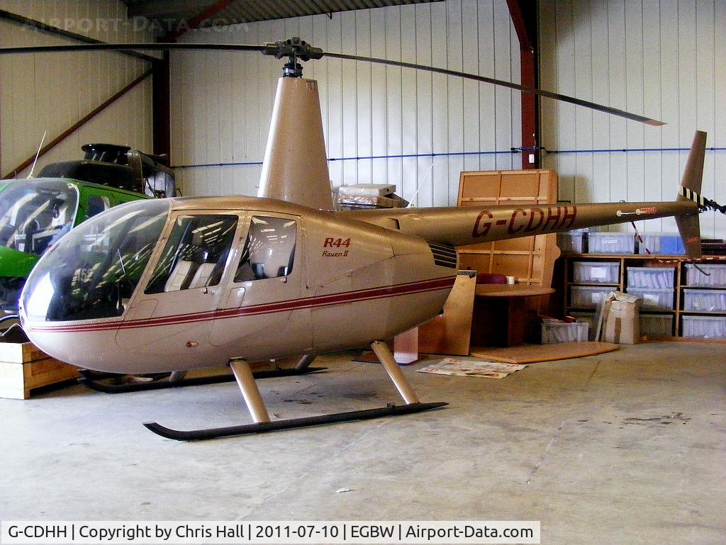G-CDHH, 2005 Robinson R44 Raven II C/N 10660, Forest Fencing Ltd