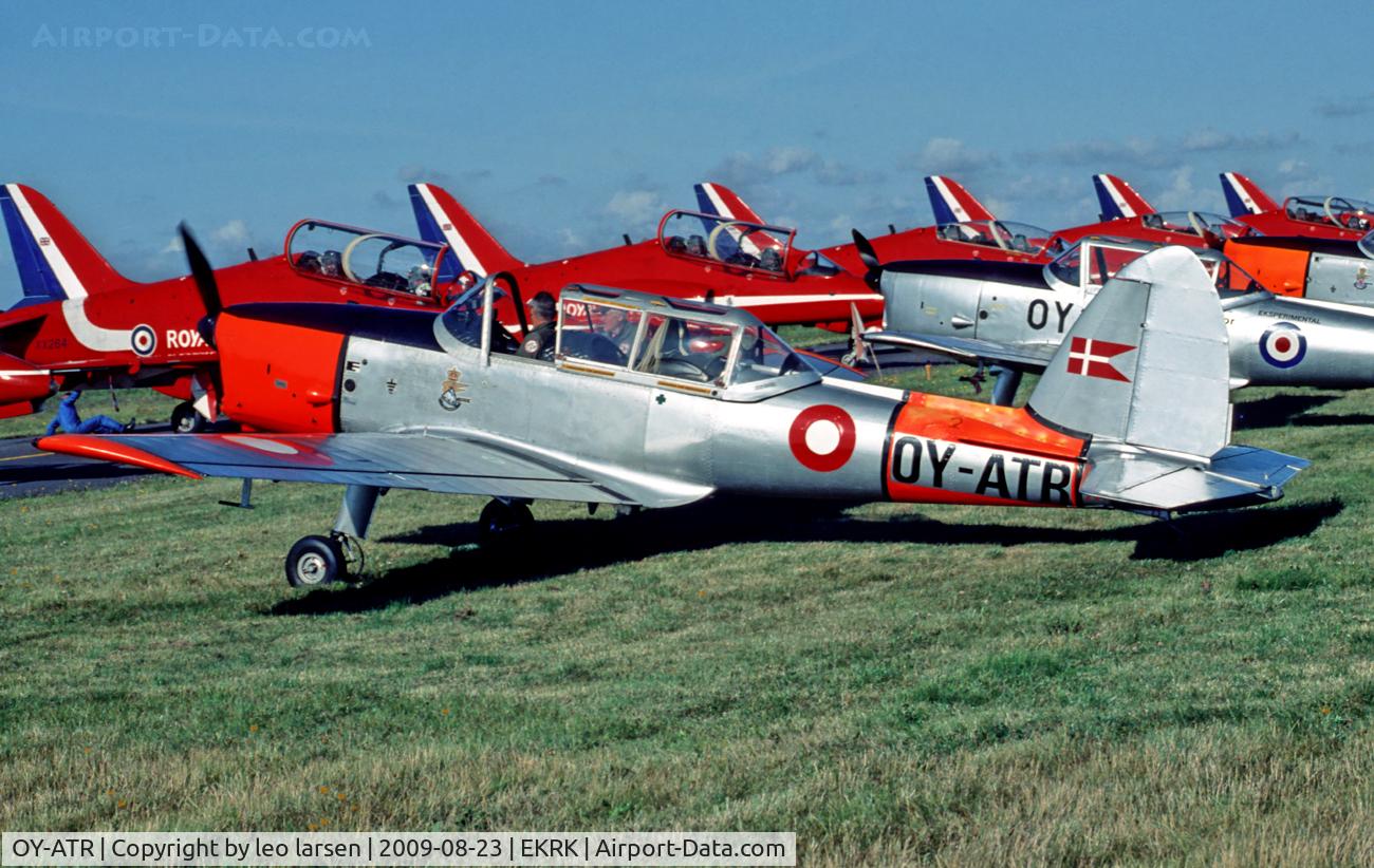 OY-ATR, 1953 De Havilland DHC-1 Chipmunk 22 C/N C1/0802, Roskilde Air Show Denmark 23.8.09