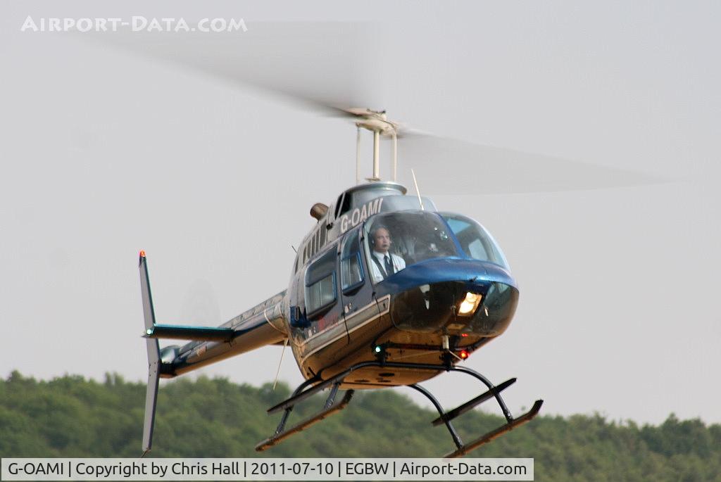 G-OAMI, 1968 Bell 206B JetRanger II C/N 464, Leamington Hobby Center Ltd