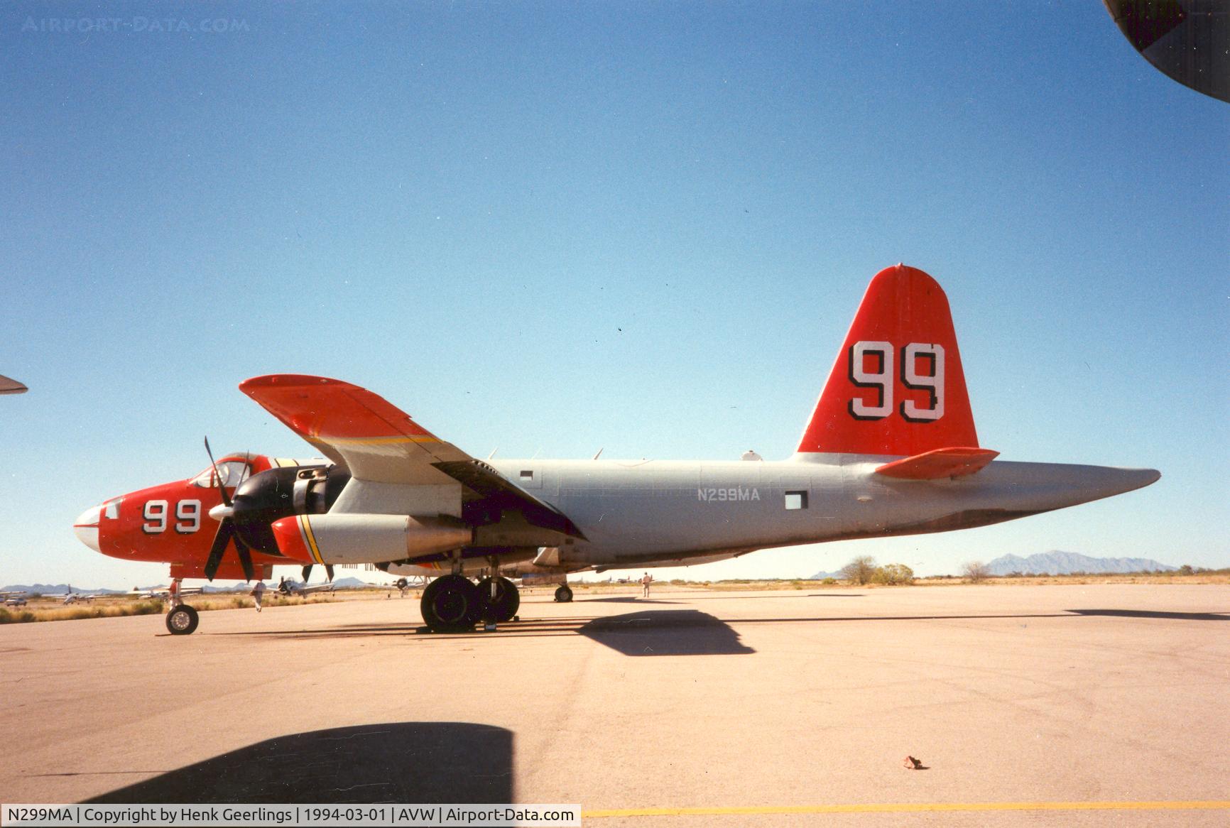 N299MA, 1955 Lockheed P2V-7 Neptune C/N 726-7211 (147961), Avra Valley